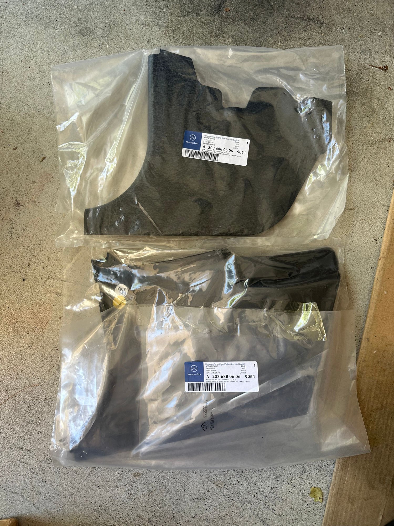 Interior/Upholstery - W203 Kick Panels - New - 1999 to 2007 Mercedes-Benz C-Class - Montebello, CA 90640, United States