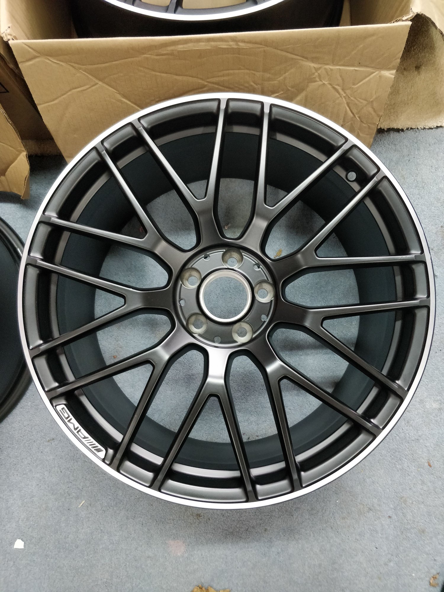 Wheels and Tires/Axles - W205 C63s Coupe forged cross spoke alloy wheels - Used - 2015 to 2020 Mercedes-Benz C63 AMG S - Leicester LE9 8G, United Kingdom