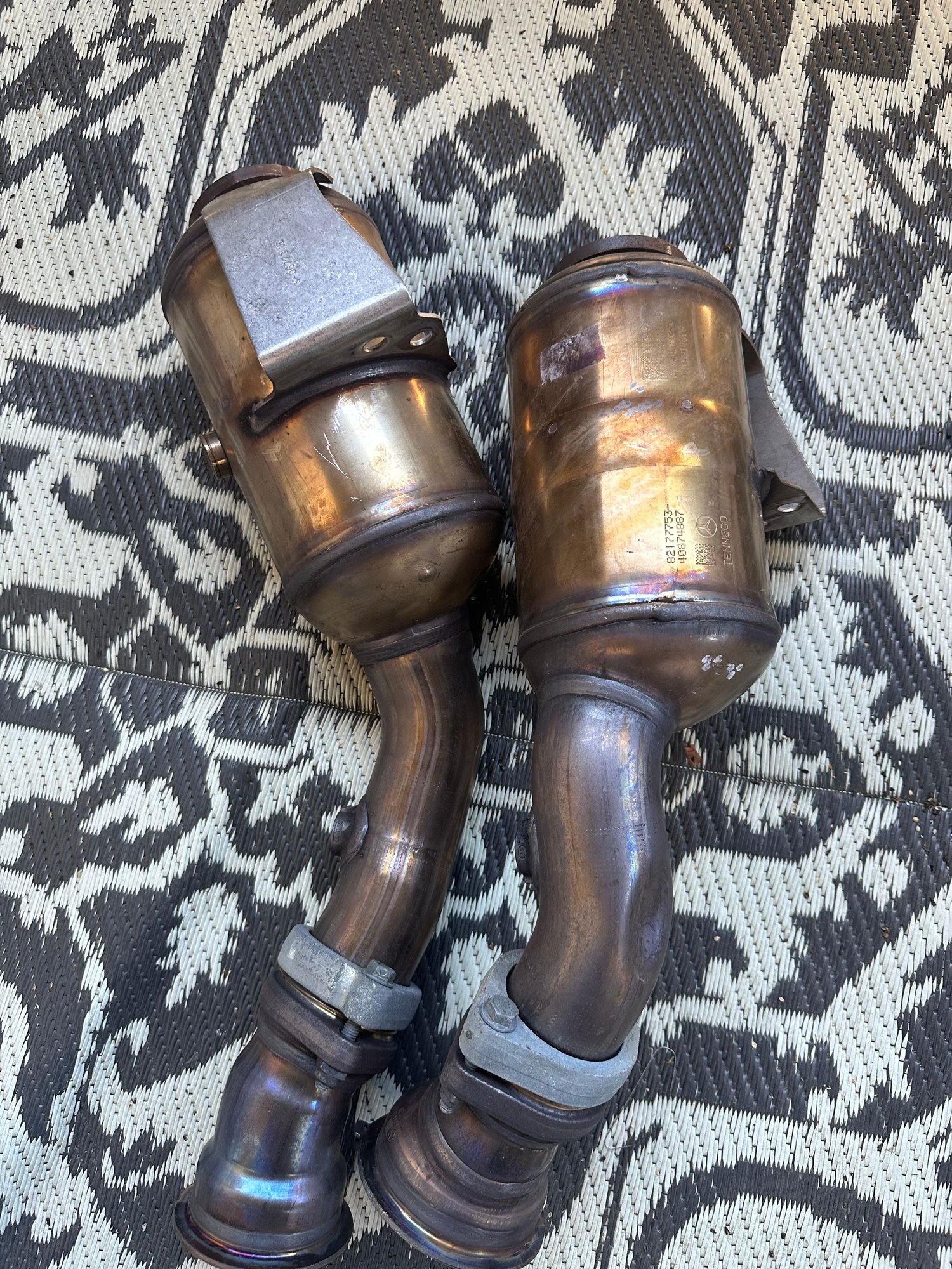 Engine - Exhaust - 2019 C43 AMG catalytic converters - Used - 2016 to 2024 Mercedes-Benz C43 AMG - 0  All Models - Ramona, CA 92065, United States