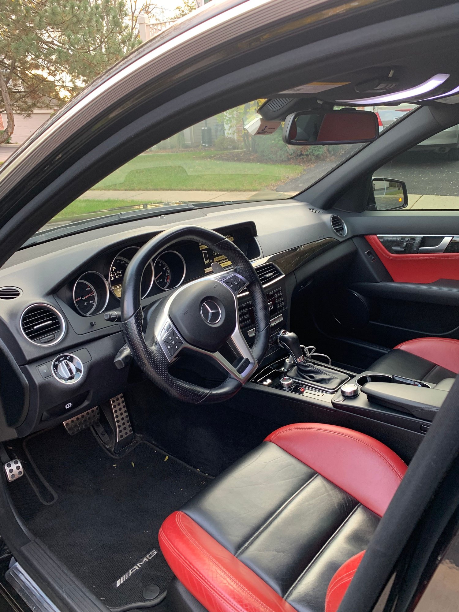 2012 Mercedes-Benz C63 AMG - 2012 C63 AMG - Designo - Used - VIN WDDGF7HB6CA620156 - 106,500 Miles - 8 cyl - 2WD - Automatic - Sedan - Black - Schaumburg, IL 60173, United States