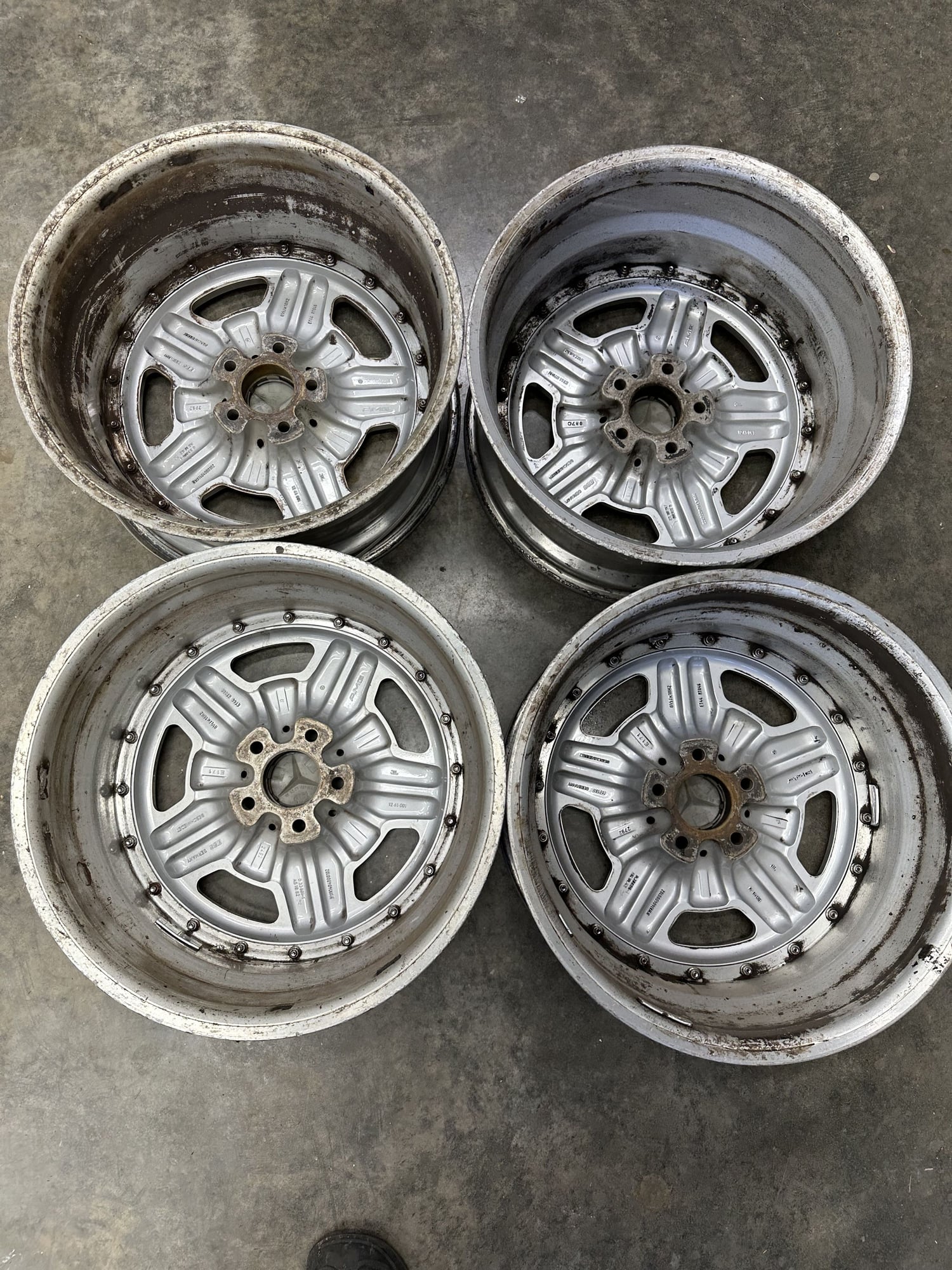 Wheels and Tires/Axles - AMG BBS Aero II 18" - Used - 0  All Models - Raleigh, NC 27610, United States