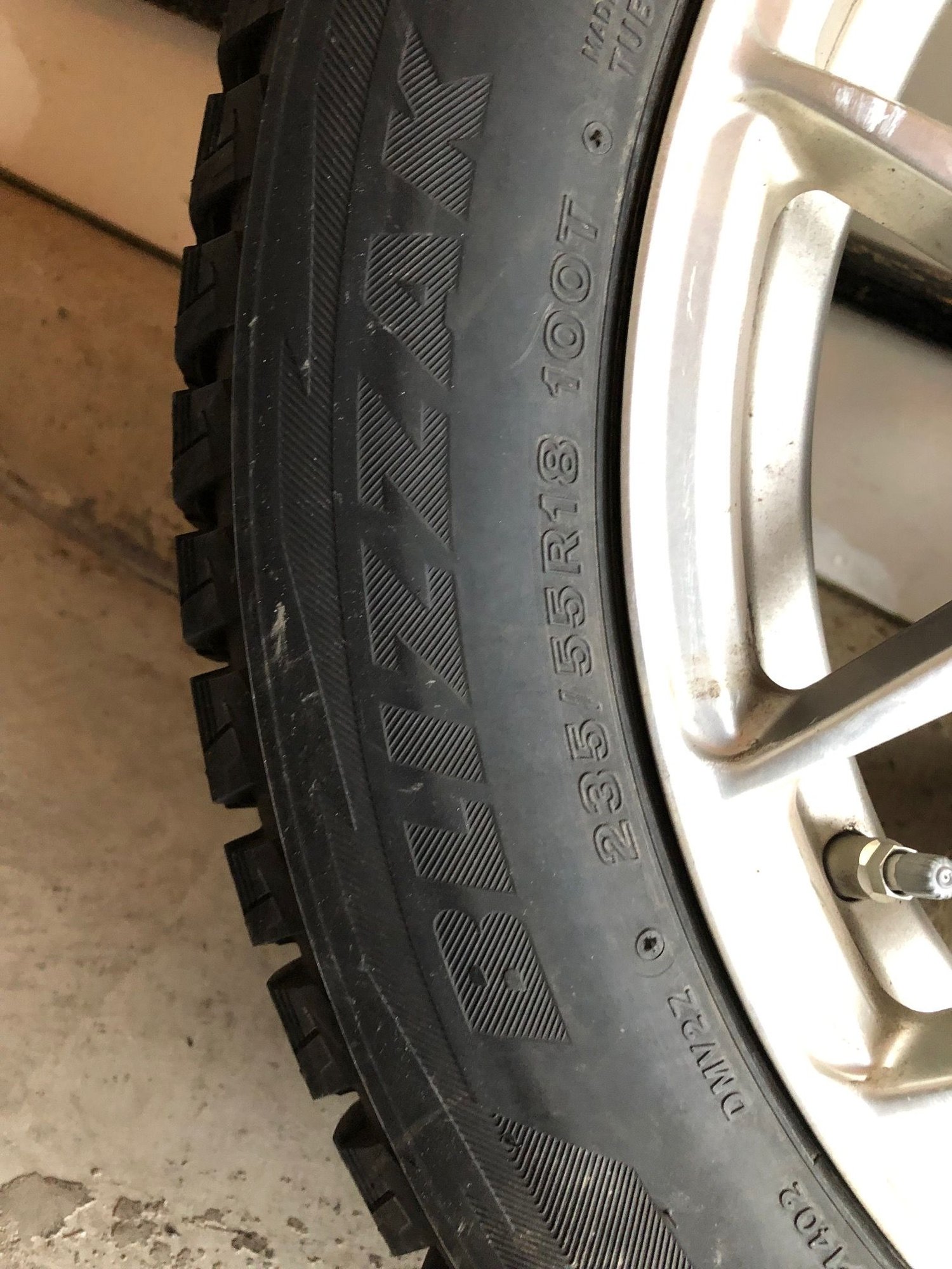 Wheels and Tires/Axles - For Sale: Bridgestone Blizzak winter tires and wheel set - Used - 2010 to 2015 Mercedes-Benz GLK350 - Syracuse, NY 13027, United States