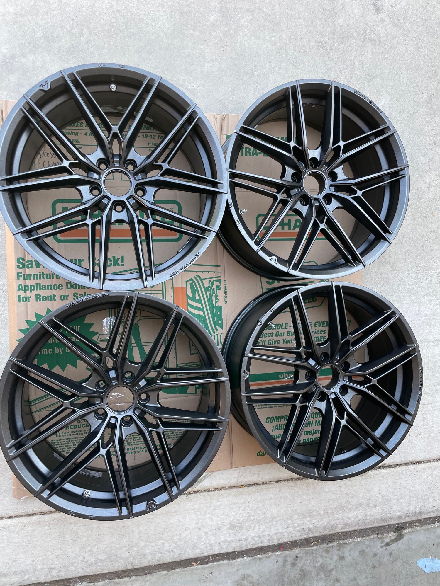 Wheels and Tires/Axles - FS: Vorsteiner V-FF 112 Carbon Graphite Wheel Set (staggered) w/ TPMS (off a 2017 C43 - Used - 2017 to 2020 Mercedes-Benz C43 AMG - San Diego, CA 92127, United States