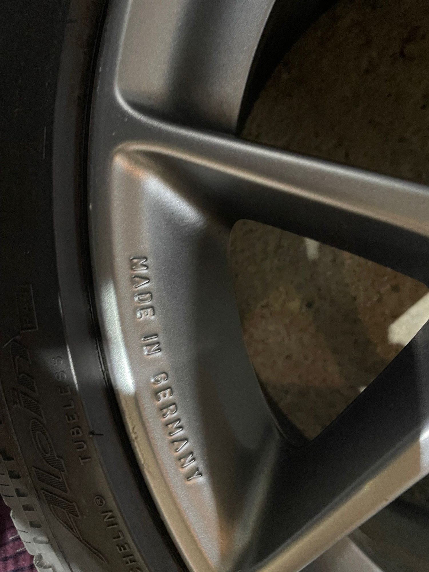 Wheels and Tires/Axles - BBS SR Satin Grey Wheel 18X8 5X112 45MM TPMS Michelin Pilot Alpin PA4 Winter Tires NY - Used - 0  All Models - Selkirk, NY 12158, United States