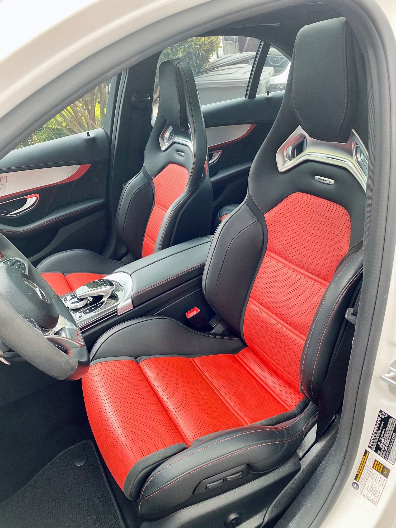 2016 Mercedes-Benz C63 AMG S - 2016 MB C63S Sedan - 15K Miles - Used - VIN 55SWF8HB6GU102328 - 15,882 Miles - 8 cyl - 2WD - Automatic - Sedan - White - Woodstock, GA 30189, United States