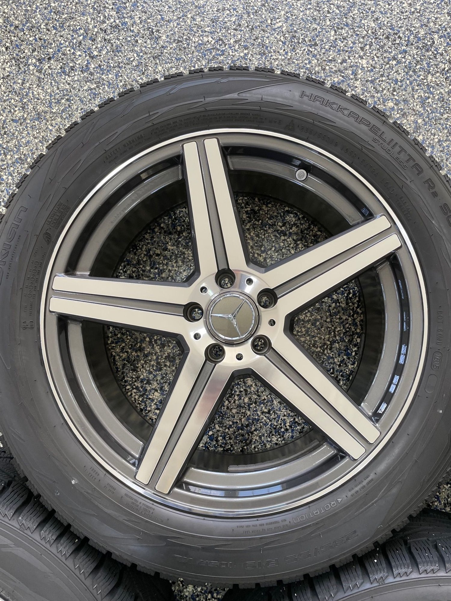 Wheels and Tires/Axles - Winter Wheel/Tire Package: MANDRUS Estrella 19x8.5 5x112 et32 with NOKIAN 235/55R19 - Used - -1 to 2025  All Models - Kalamazoo, MI 49024, United States