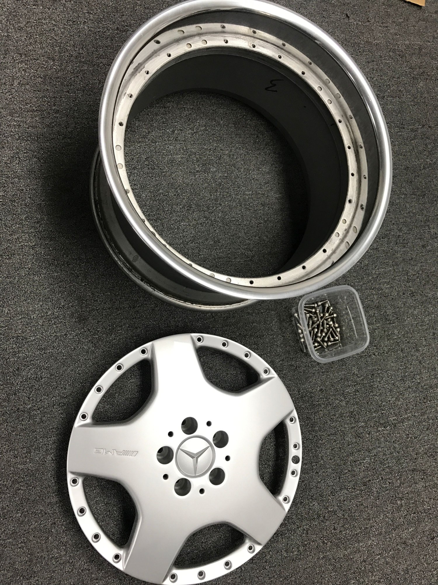 Wheels and Tires/Axles - AMG Monoblock 2 piece BBS wheels r129 18 inch - Used - Socal, CA 92869, United States