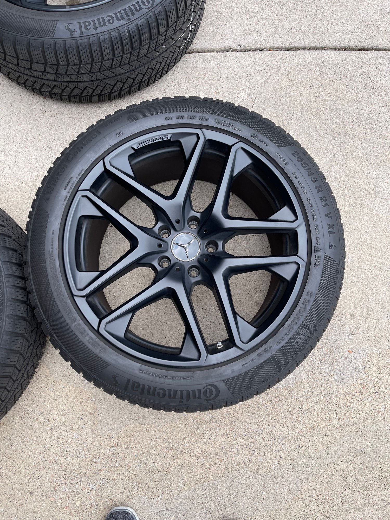 Wheels and Tires/Axles - OEM 21” G63 (will fit G550) winter tires and wheels.  Continental... - Used - 2019 to 2024 Mercedes-Benz G63 AMG - Fort Collins, CO 80528, United States