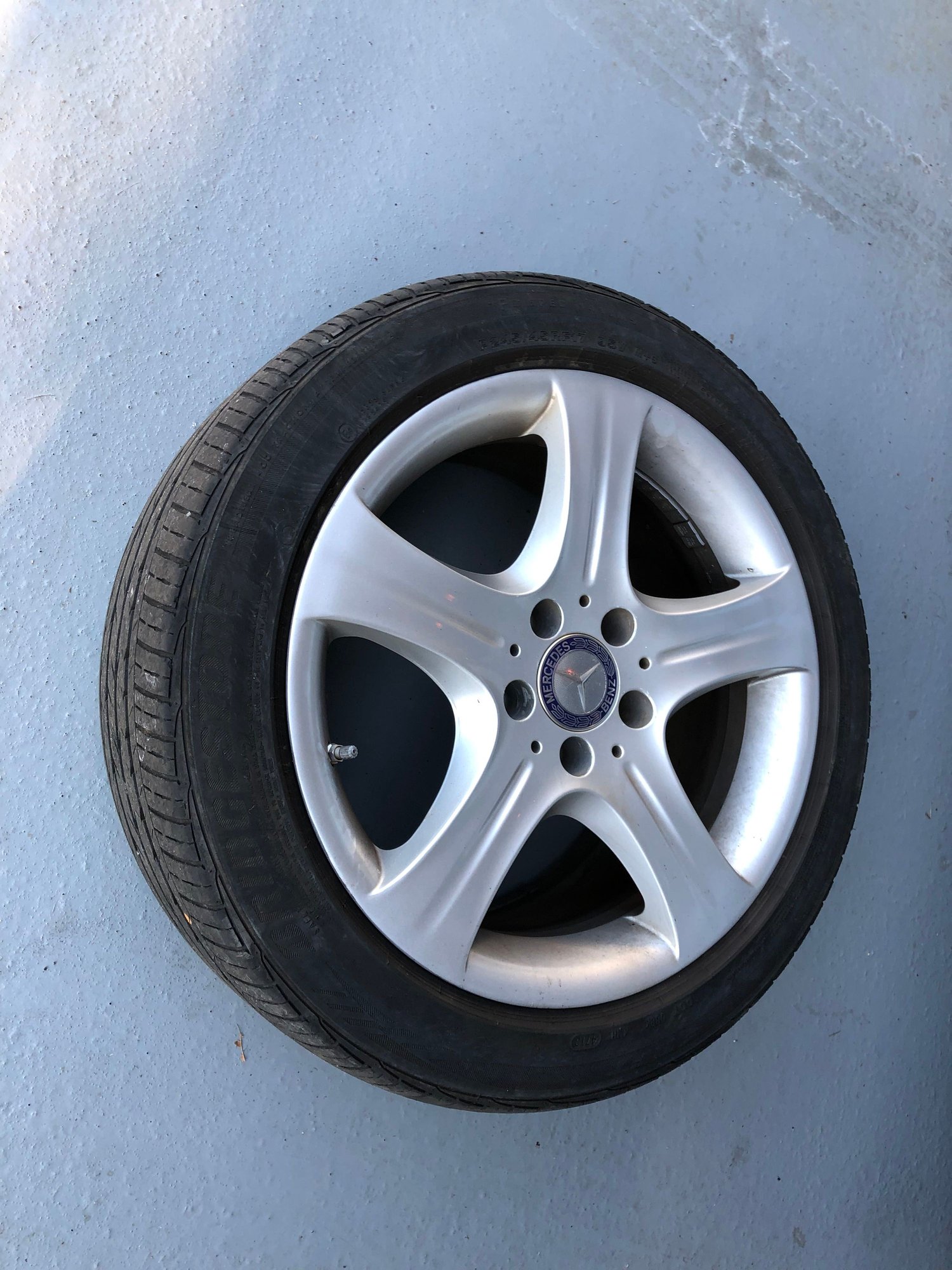 Wheels and Tires/Axles - OEM 17 from 4matic 2014 E350 - Used - 2010 to 2018 Mercedes-Benz E350 - Charlotte, NC 28217, United States