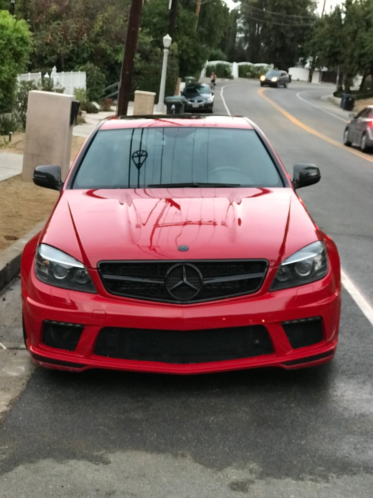 2009 Mercedes-Benz C63 AMG - 2009 Mercedes C63 AMG 39K miles P30 Package - Used - VIN WDDGF77X29F301779 - 39,000 Miles - 2WD - Automatic - Sedan - Red - Sherman Oaks, CA 91423, United States