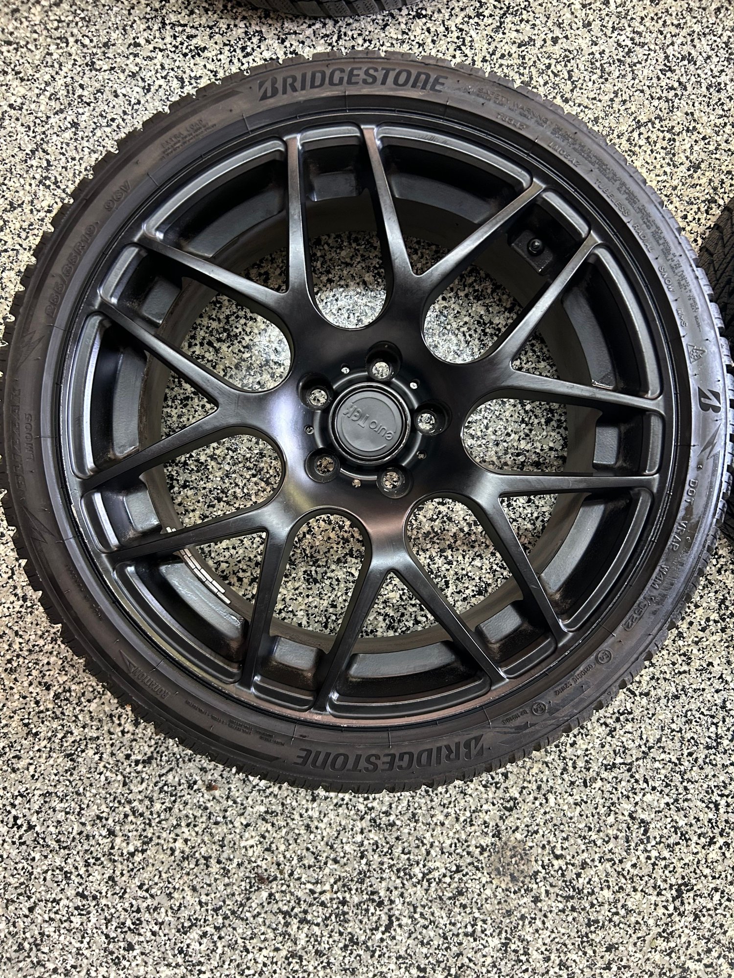 Wheels and Tires/Axles - 19x8.5 Eurotech Wheels & Blizzack Tires - Fits W212 E63 And Others - Used - -1 to 2025  All Models - Wichita, KS 67226, United States