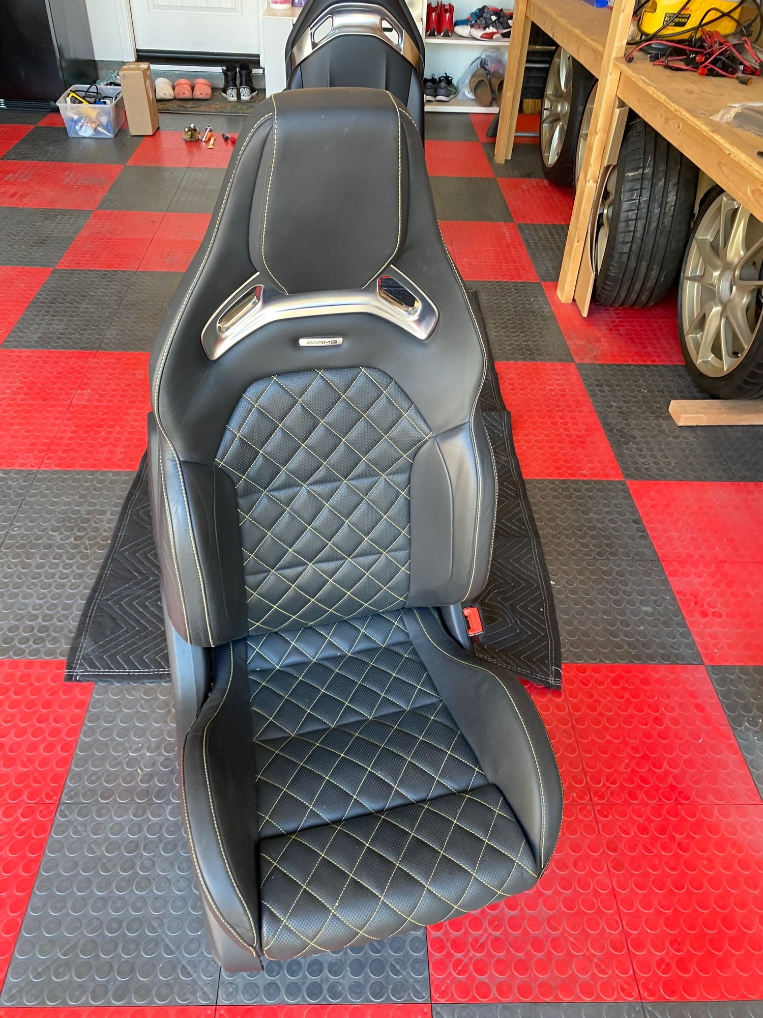 Rare Mercedes-Benz OEM Front AMG Performance Bucket Seats Edition One