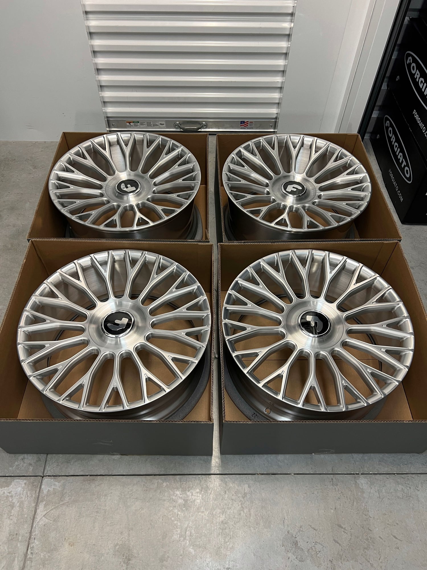 Wheels and Tires/Axles - For Sale: Brand New 22" Forgiato's for Mercedes S-Class (W222 &... - New - 2014 to 2025 Mercedes-Benz S-Class - Miami, FL 33155, United States
