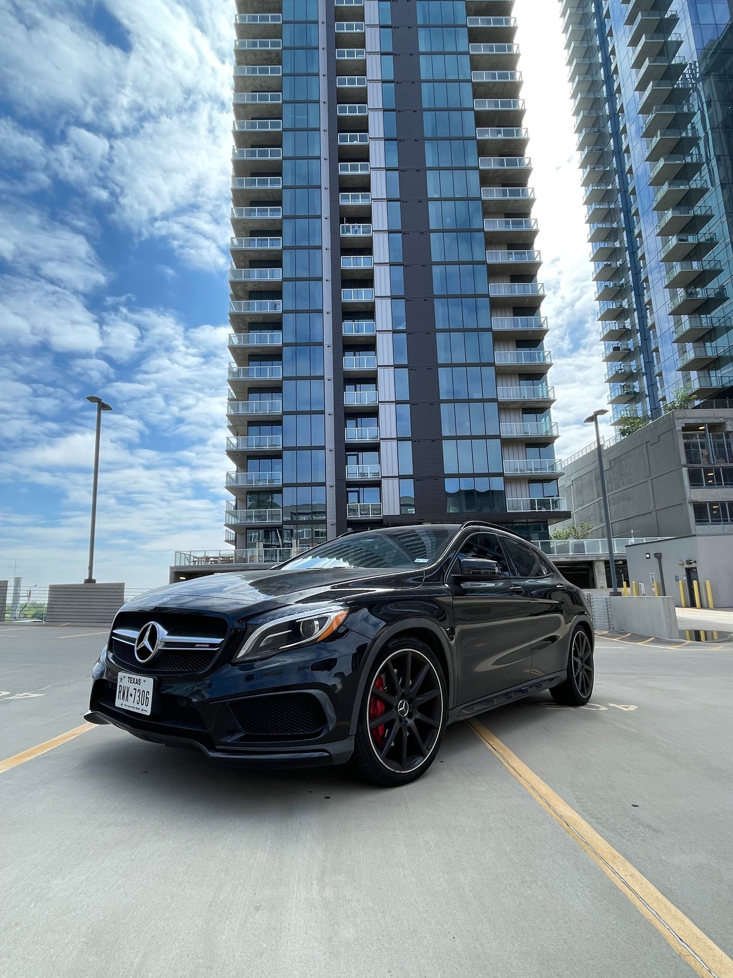 2015 Mercedes-Benz GLA45 AMG - 2015 GLA45 AMG - Used - VIN WDDTG5CB6FJ144745 - 53,500 Miles - 4 cyl - AWD - Automatic - Hatchback - Black - Austin, TX 78701, United States