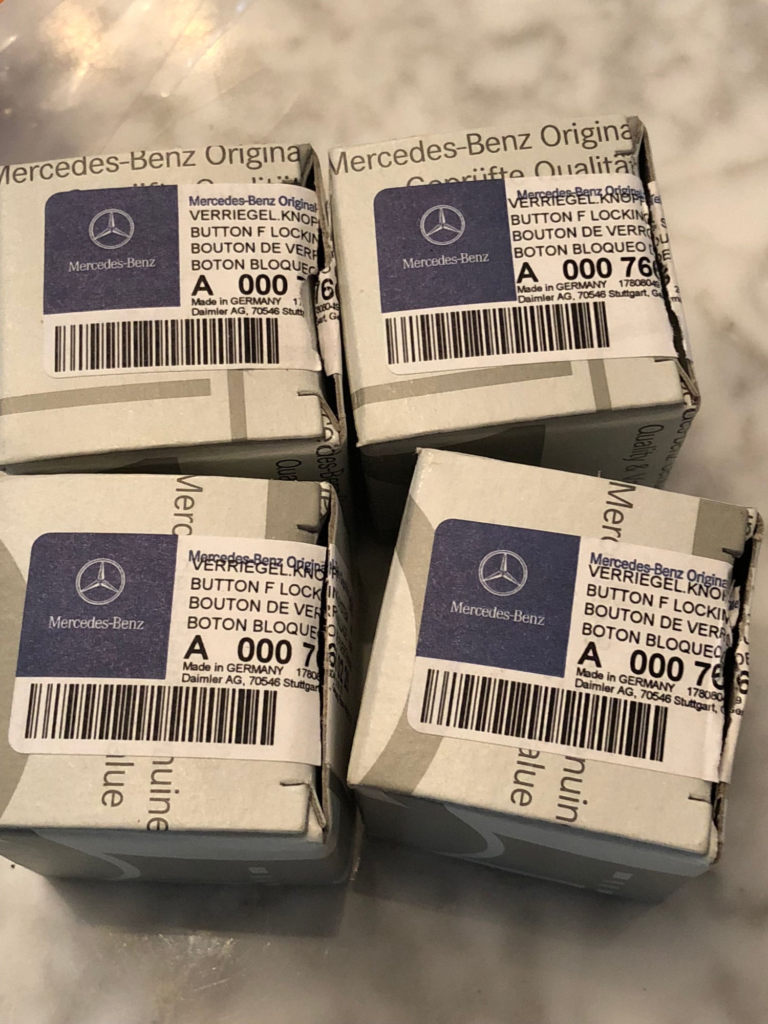 Accessories - Genuine Mercedes Benz Aluminum AMG Door Pins. 4 Total in Original OEM packaging - Used - All Years Mercedes-Benz C63 AMG S - Greenwich, CT 06870, United States
