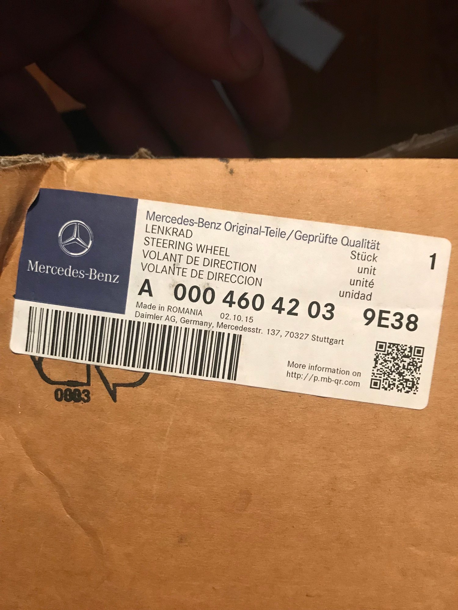 Steering/Suspension - MERCEDES 16 CLS 400 CLS550 STEERING WHEEL - Used - 2012 to 2018 Mercedes-Benz CLS550 - Garfield, NJ 07026, United States