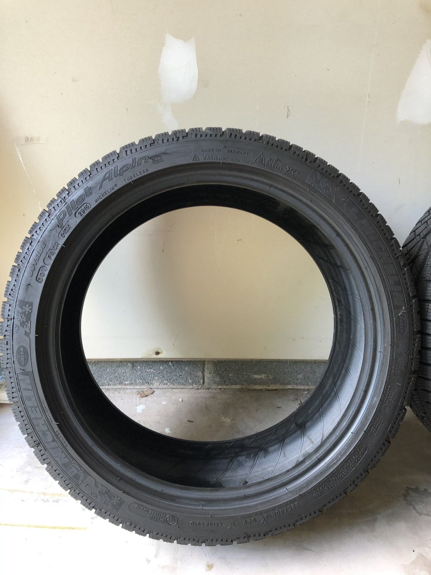 Wheels and Tires/Axles - Michelin Pilot Alpin Winter tires 225/40/r18 - 10/32nds (Location NYC) - Used - 0  All Models - New York, NY 10038, United States