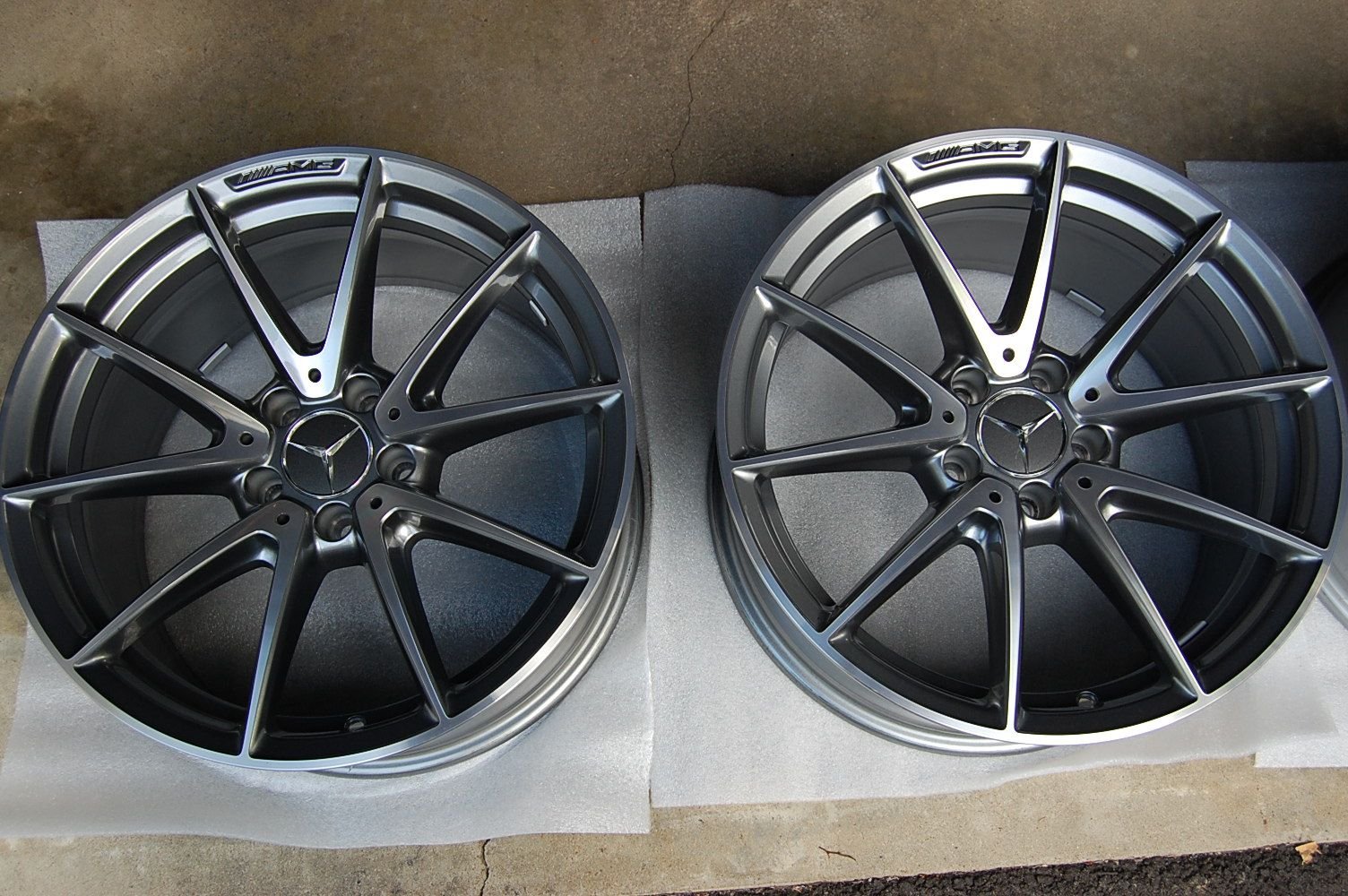 Wheels and Tires/Axles - W205 AMG C63 coupe 18" 10 spoke rims - Used - 2016 to 2019 Mercedes-Benz C63 AMG - Morristown, NJ 07960, United States