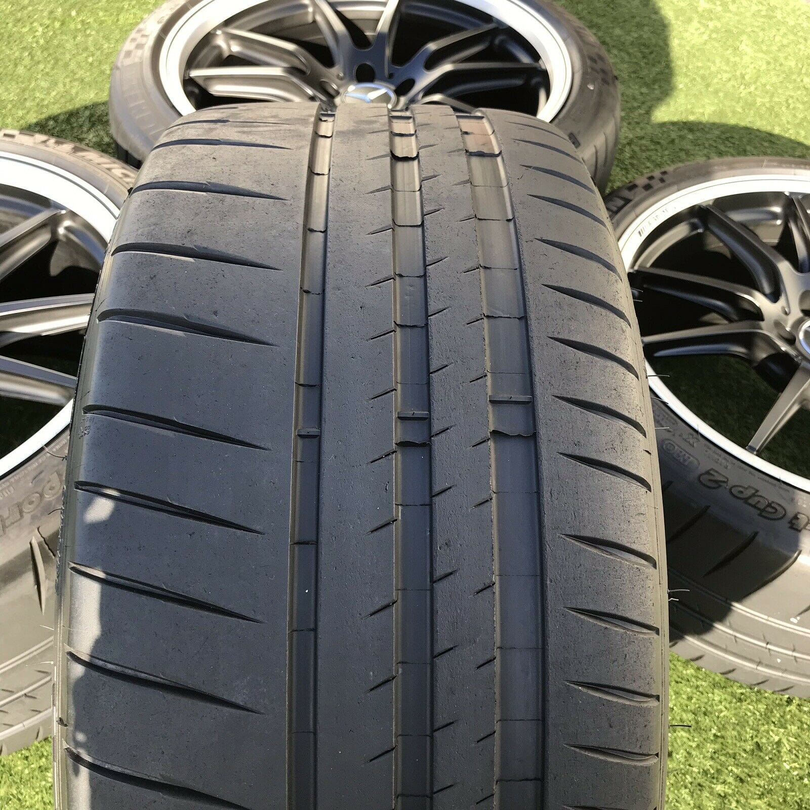 Wheels and Tires/Axles - 19" 20" Mercedes AMG OEM Wheels & Tires (Willing to remove tires) - Used - Corona, CA 92882, United States