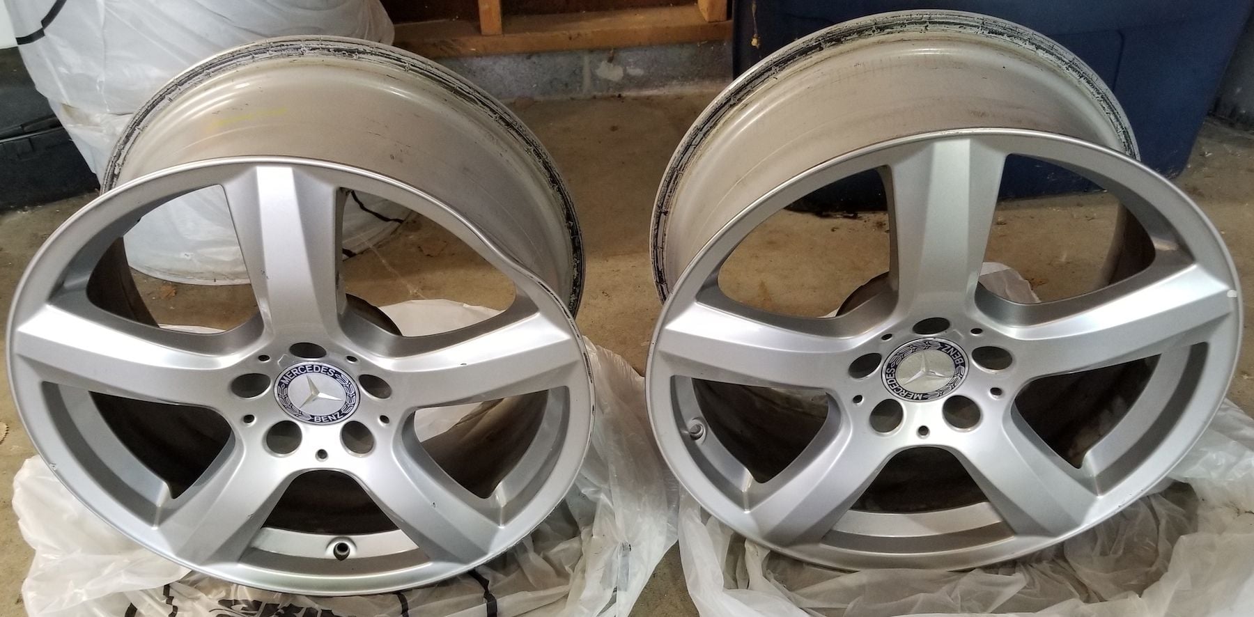 Wheels and Tires/Axles - 18" OEM 2012 CLS 550 non-amg wheels - Used - West Bloomfield, MI 48324, United States