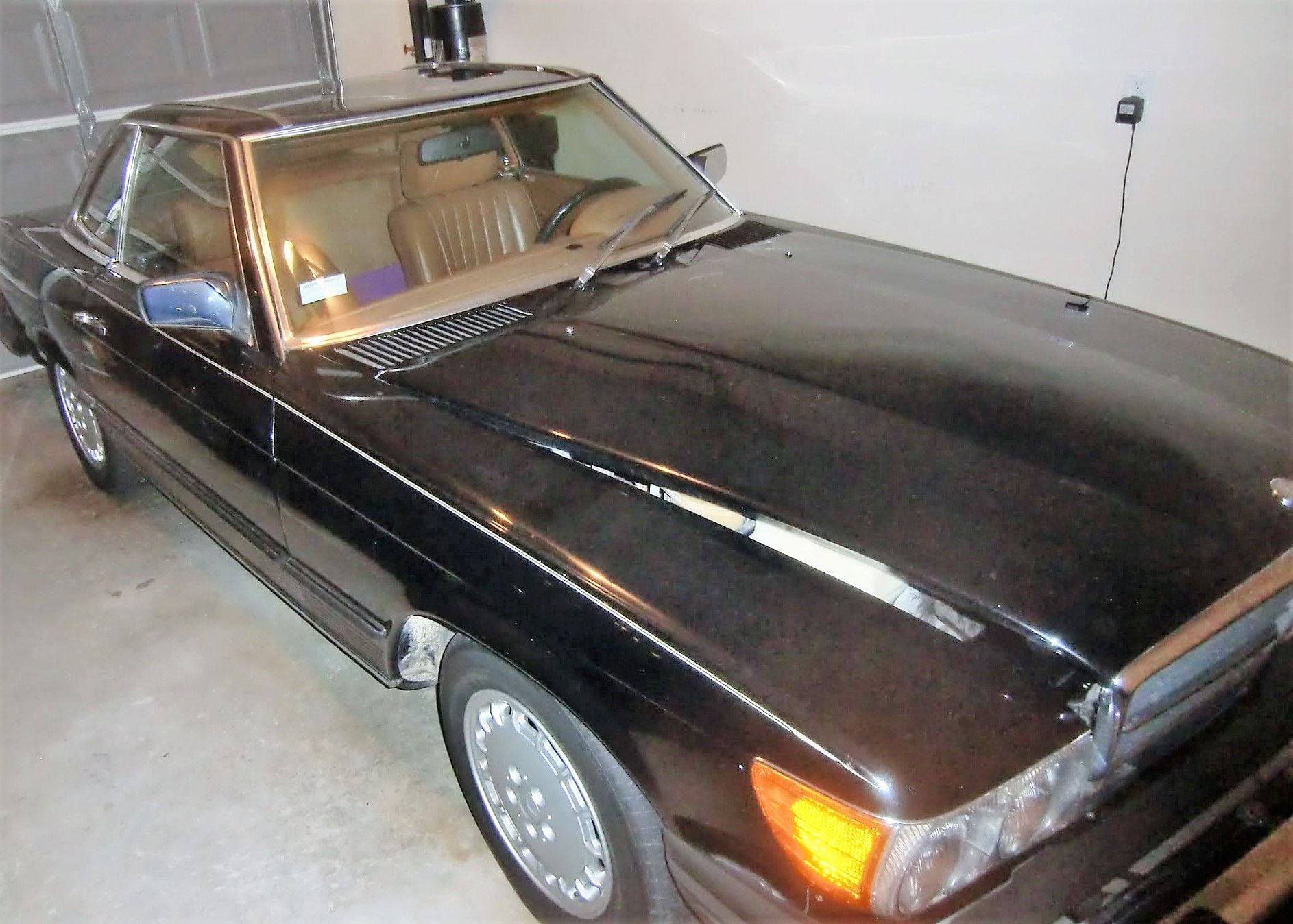 1979 Mercedes-Benz 450SL - 1979 450SL for sale - Used - VIN 10704412057279 - 135,000 Miles - 8 cyl - 2WD - Automatic - Convertible - Black - Houston, TX 77494, United States