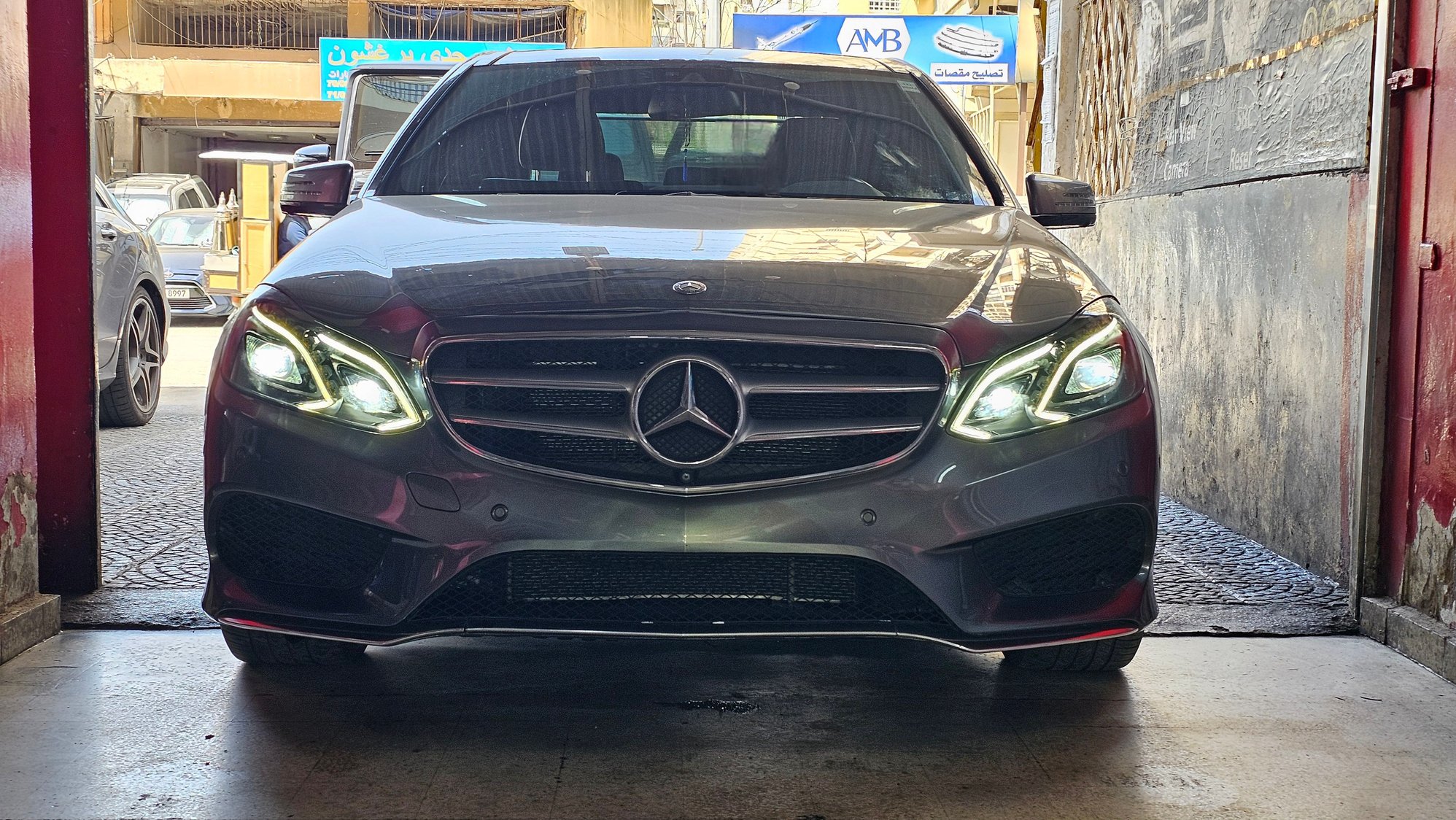 The car after the installation 