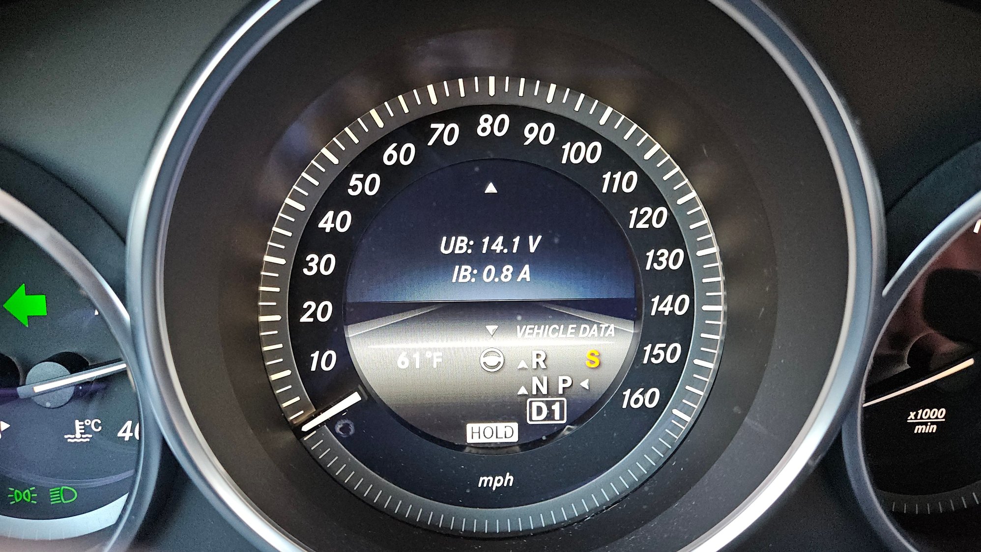 battery sensor shows it doing nothing 