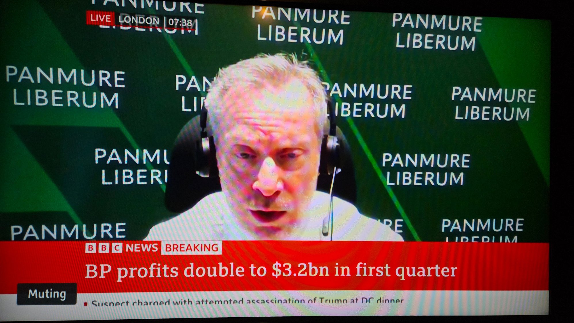 BP record 2X profits (source: BBC News)