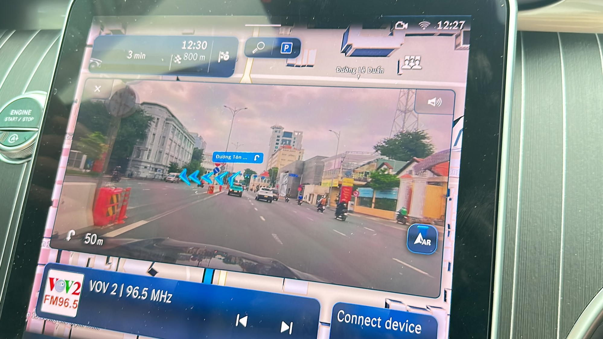 We can code the floating AR button (bottom right corner) to toggle on/off AR.