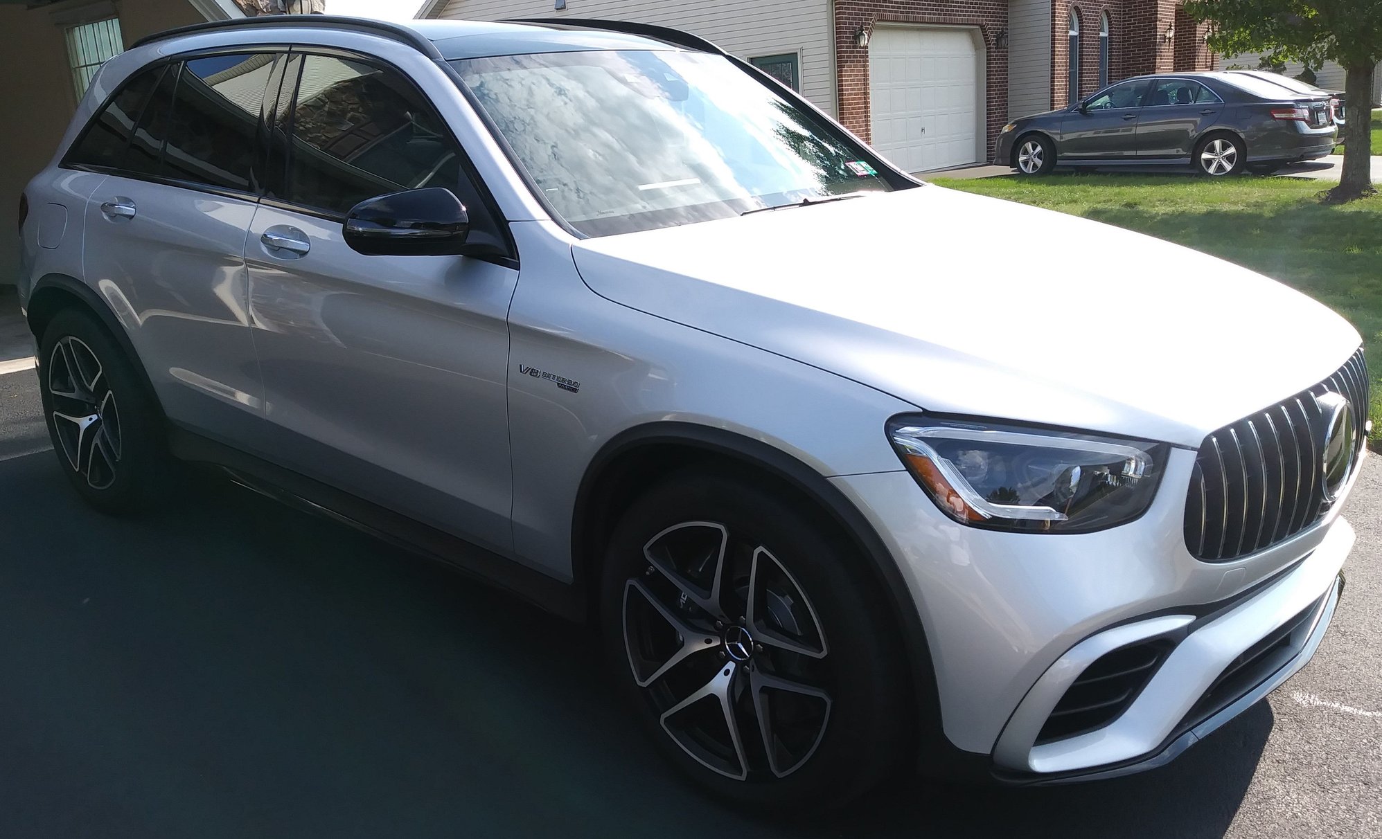 2020 Mercedes-Benz GLC63 AMG - 2020 Mercedes Benz GLC63 AMG in Harrisburg, PA - Used - VIN W1N0G8JB8LF834036 - 2,369 Miles - 8 cyl - AWD - Automatic - SUV - Silver - Harrisburg, PA 17112, United States