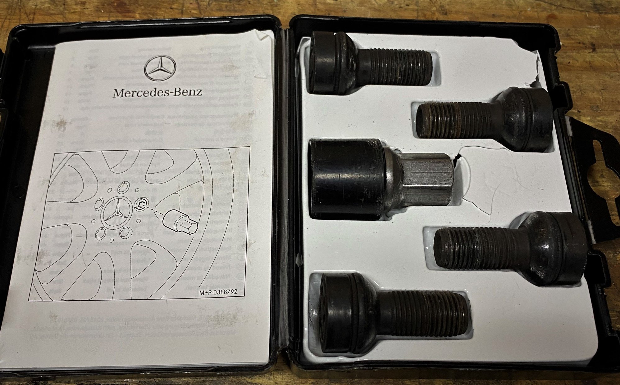 Genuine MB Wheel Locks Forums