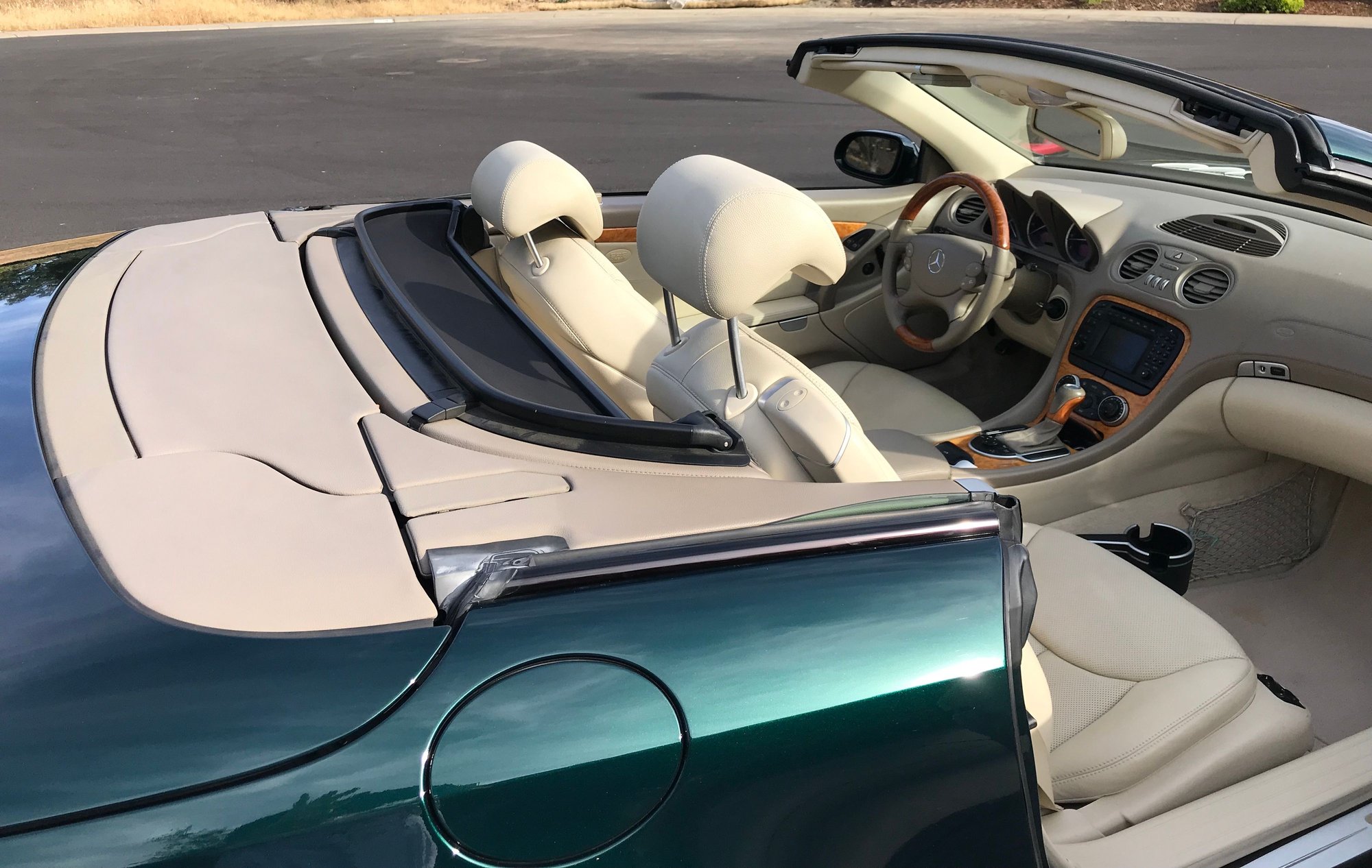 2003 Mercedes-Benz SL500 - Low Mileage Special Order Everest Green 2003 SL500 - Used - VIN WDBSK75F73F058969 - 8 cyl - 2WD - Automatic - Convertible - Other - Folsom, CA 85630, United States