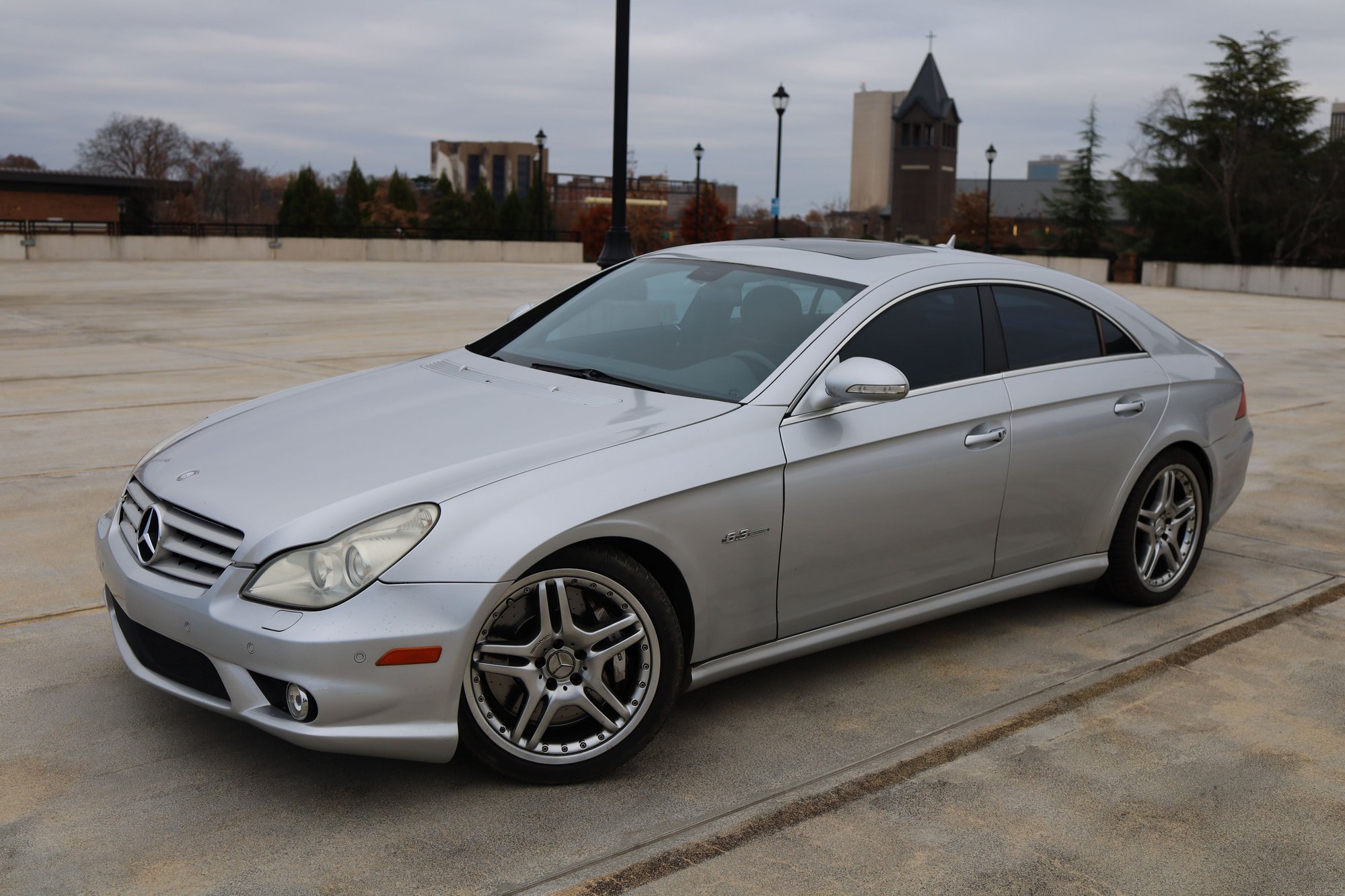 2008 Mercedes-Benz CLS63 AMG - W219 CLS63 AMG with P30, New Headbolts, REBUILT, Low Miles - Used - VIN WDDDJ77X28A117827 - 99,000 Miles - 8 cyl - 2WD - Automatic - Coupe - Silver - Greenville, SC 29687, United States