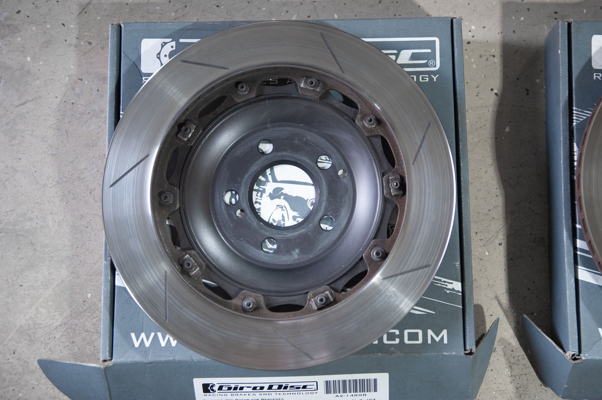 Brakes - Girodisc light weight performance Rotors A1-123 A2-148 for Mercedes-AMG GTC or GTR - Used - All Years  All Models - All Years  All Models - Saddle River, NJ 07458, United States