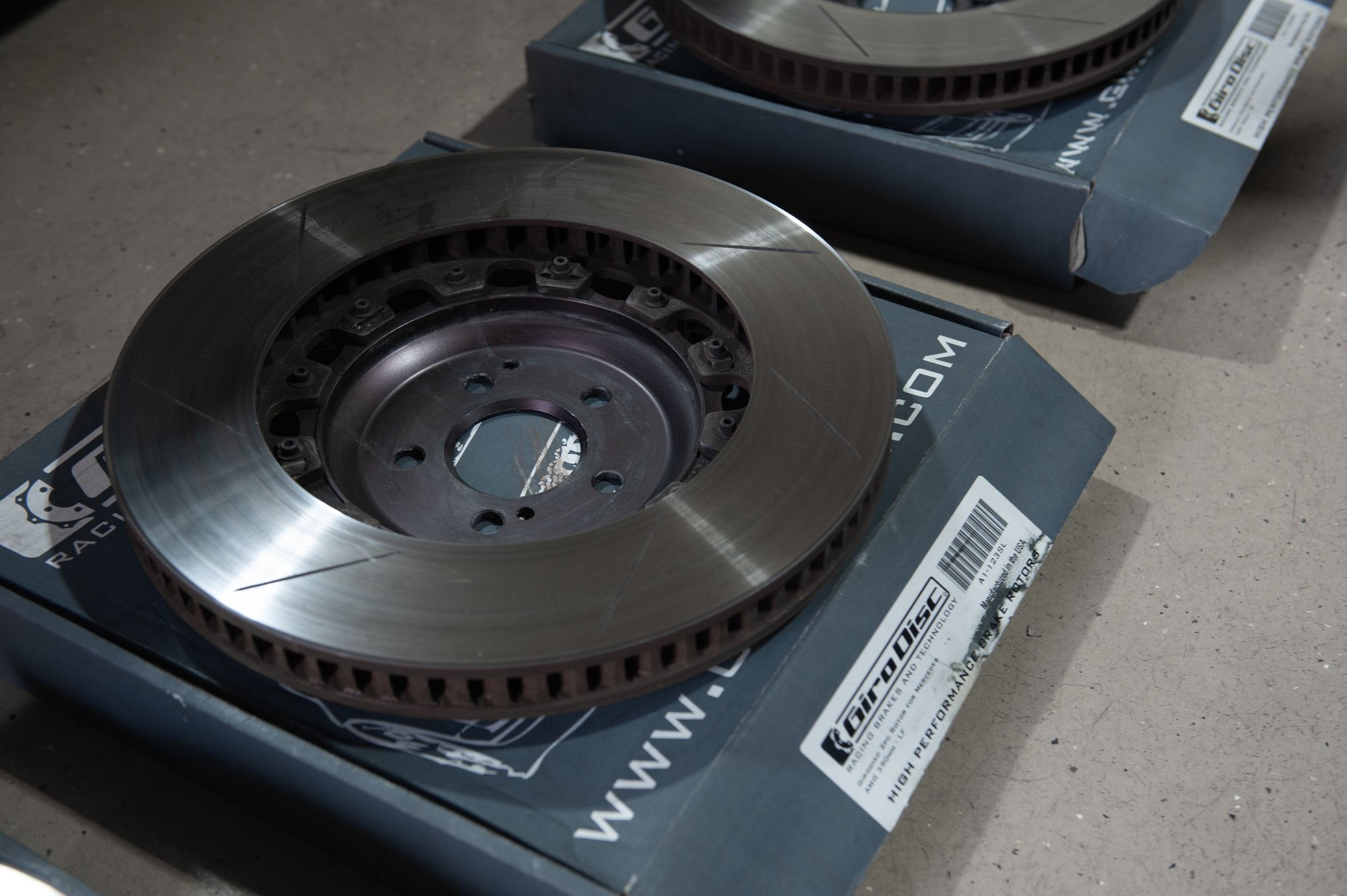 Brakes - Girodisc light weight performance Rotors A1-123 A2-148 for Mercedes-AMG GTC or GTR - Used - All Years  All Models - All Years  All Models - Saddle River, NJ 07458, United States