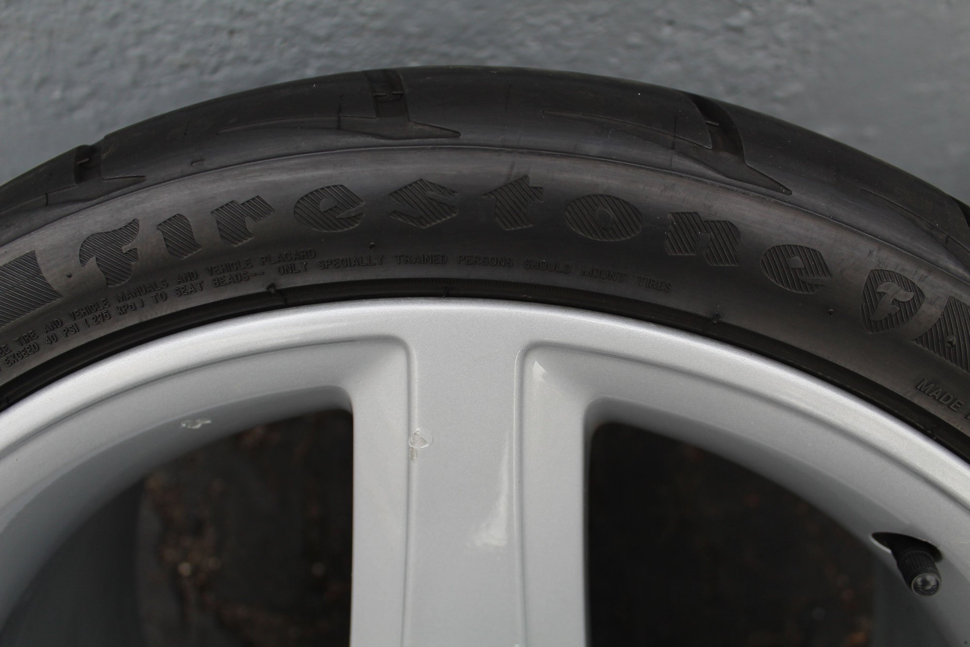 Wheels and Tires/Axles - 19 Inch Genuine OEM 5-Spoke AMG Wheel & Tire Set - Used - 0  All Models - West Hartford, CT 06110, United States