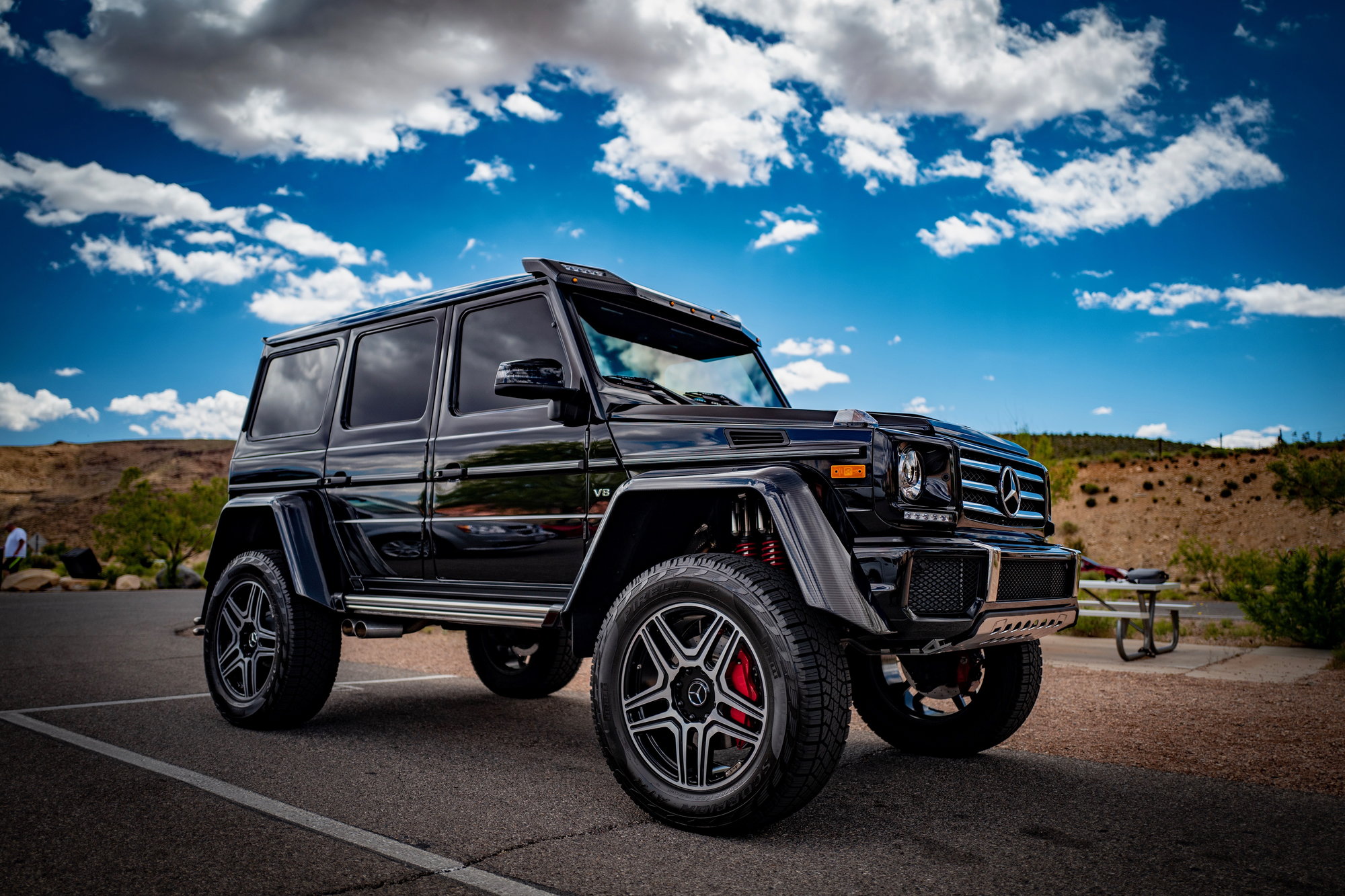 2017 Mercedes-Benz G550 4x4 - 2017 Mercedes-Benz G-Class G 550 4x4 Squared - Used - VIN WDCYC5FF1HX281340 - 3,900 Miles - 8 cyl - 4WD - Automatic - SUV - Black - Las Vegas, NV 89138, United States