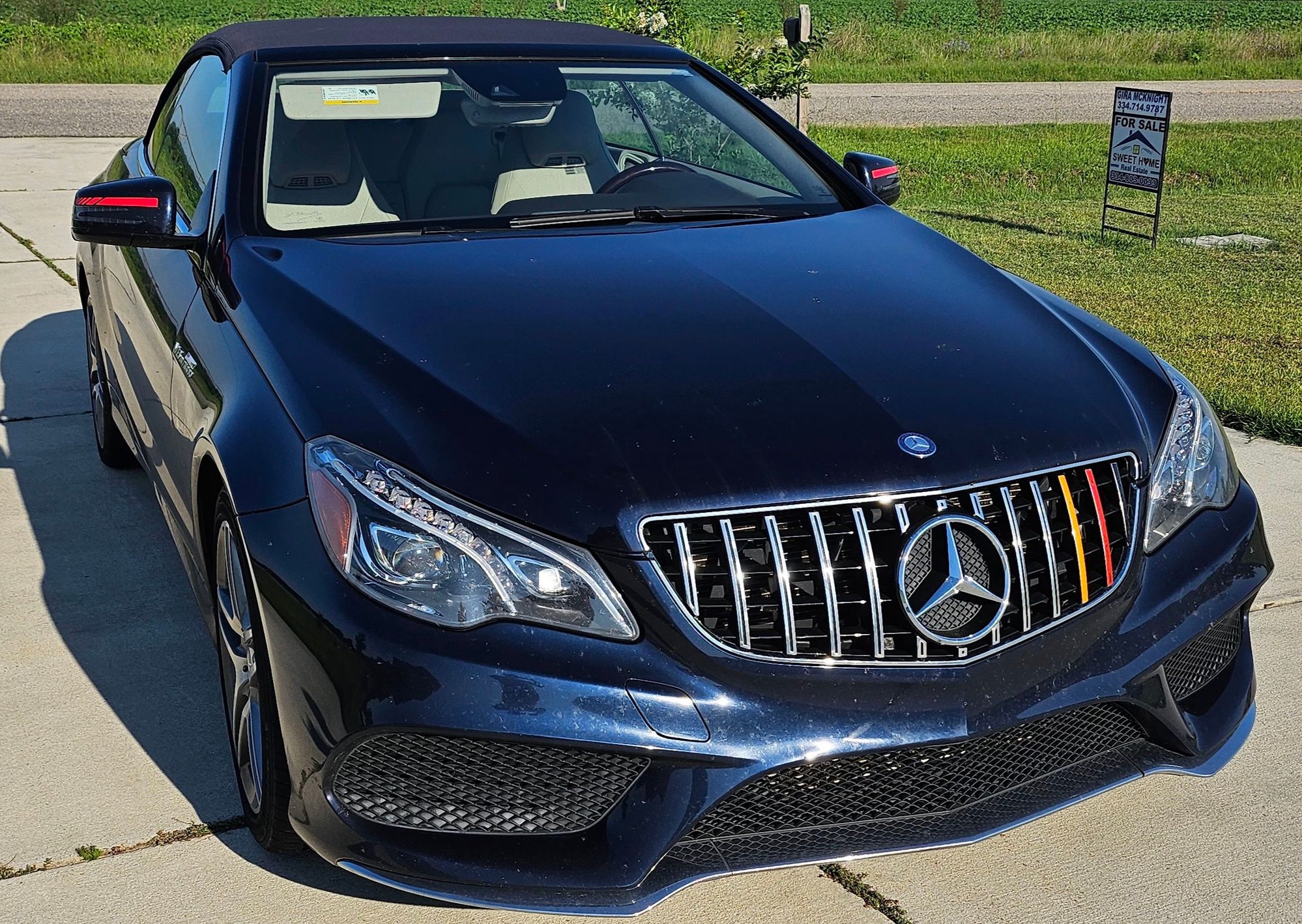 2014 Mercedes-Benz E550 - One owner - 54700 miles, excellent - 2014 Mercedes-Benz E-Class E 550 Cabriolet 2D - Used - VIN WDDKK7DF2EF230479 - 8 cyl - 2WD - Automatic - Convertible - Blue - Dothan, AL 36352, United States