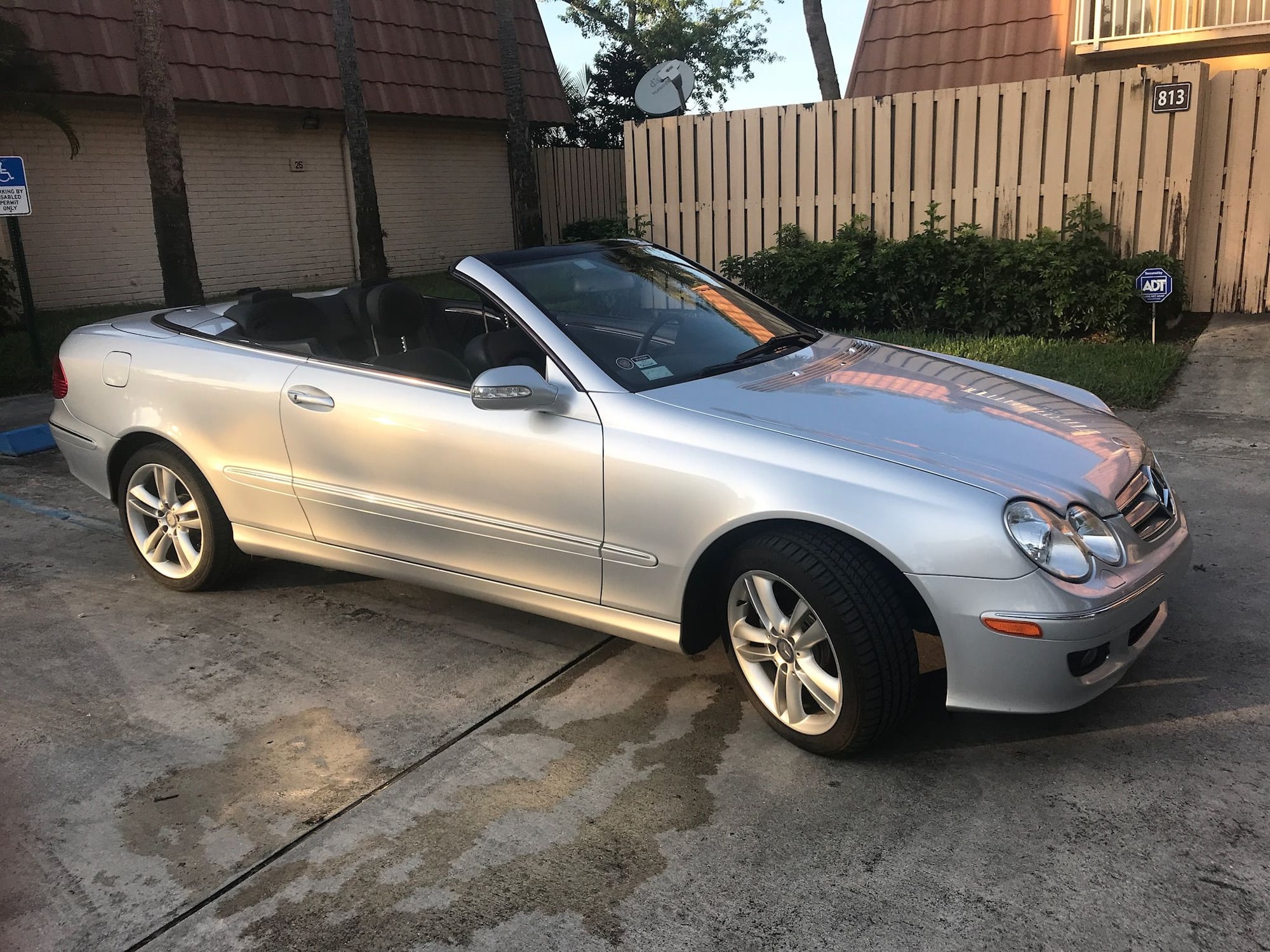 2006 Mercedes-Benz CLK350 - Well cared for and maintained convertible, premium 3, fully optioned. - Used - VIN wdbtk56g86t063569 - 64,000 Miles - 6 cyl - 2WD - Automatic - Convertible - Silver - West Palm Beach, FL 33409, United States