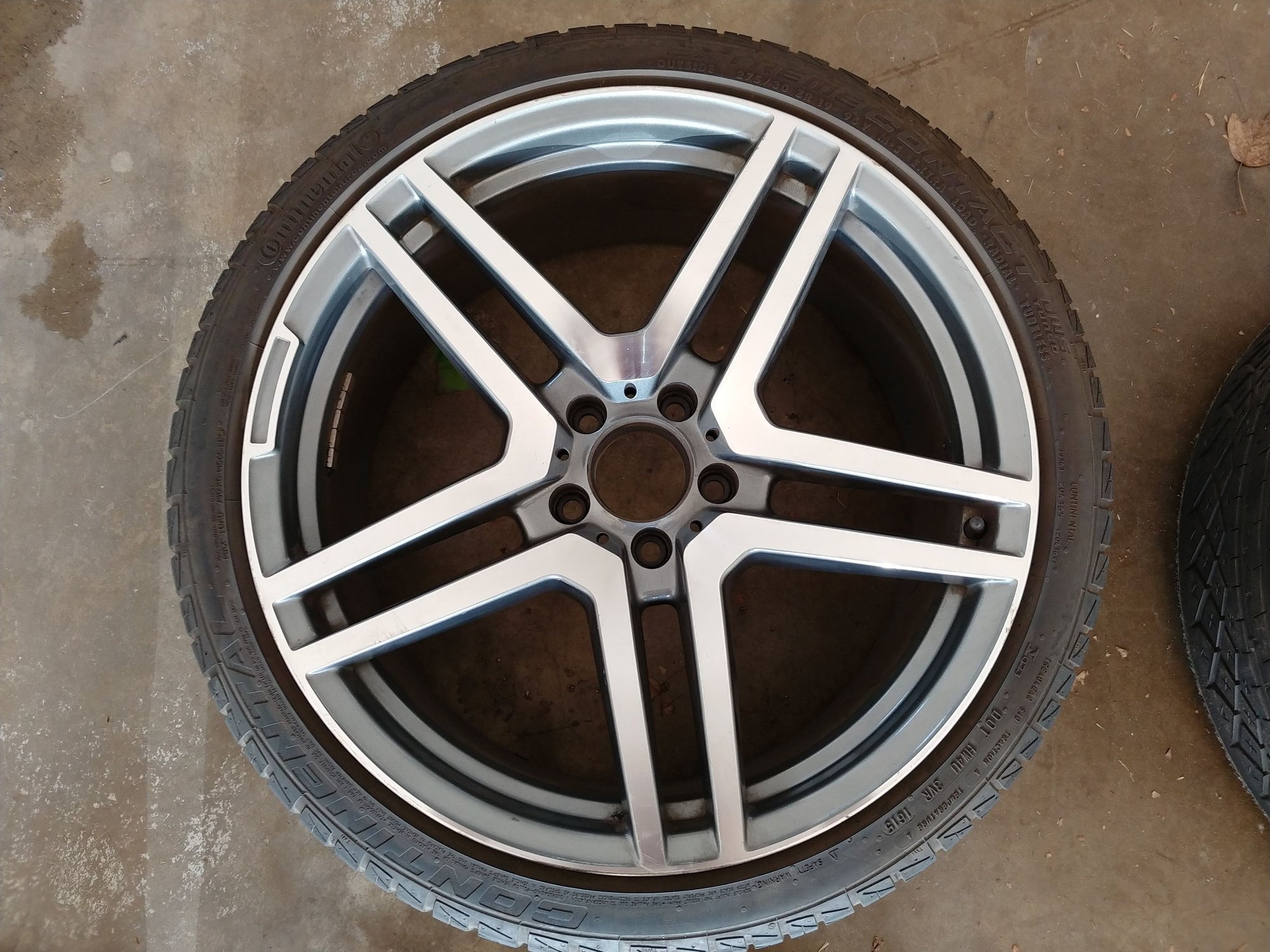 Wheels and Tires/Axles - 19" Split 5 Spoke replicas - Used - 2003 to 2006 Mercedes-Benz E55 AMG - Oklahoma City, OK 73149, United States