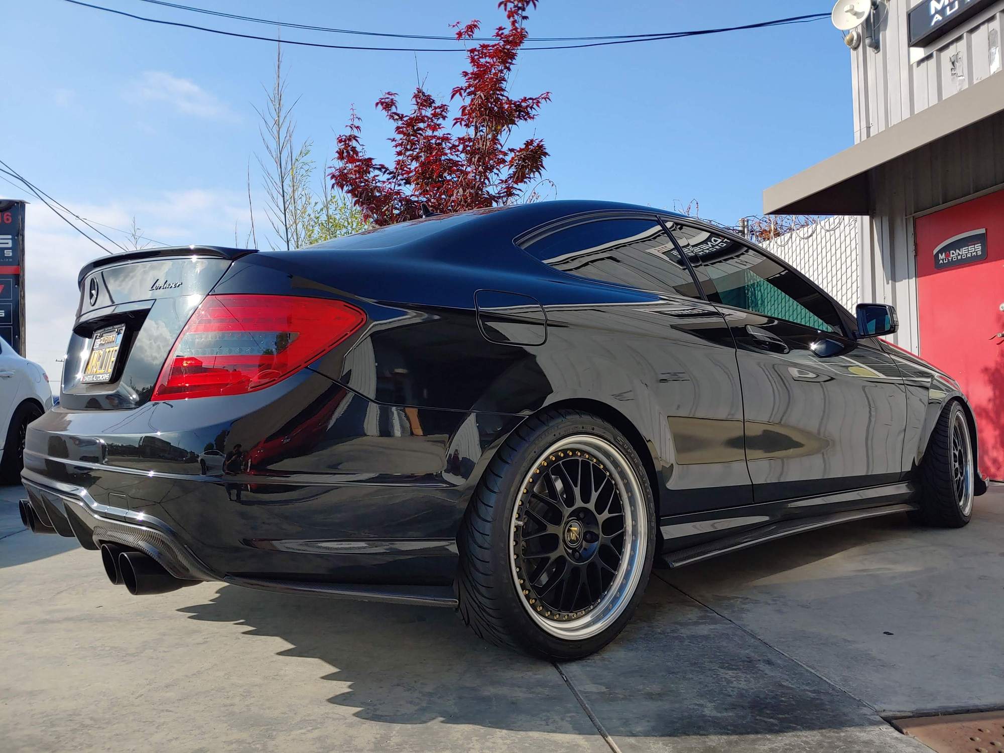 2014 Mercedes-Benz C250 - 2014 C250 Sport Coupe - Loaded!! - Used - VIN WDDGJ4HB2EG200438 - 77,500 Miles - 4 cyl - 2WD - Automatic - Coupe - Black - Signal Hill, CA 90755, United States
