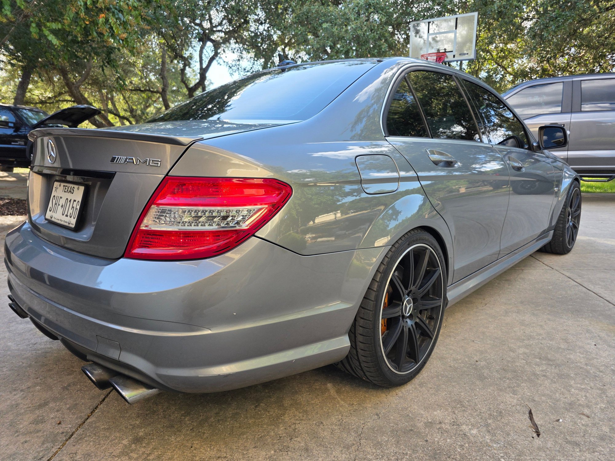 2009 Mercedes-Benz C63 AMG - 2009 Mercedes-Benz C63 AMG - Used - VIN WDDGF77X79F252224 - 65,000 Miles - 8 cyl - 2WD - Automatic - Gray - Spring Branch, TX 78070, United States