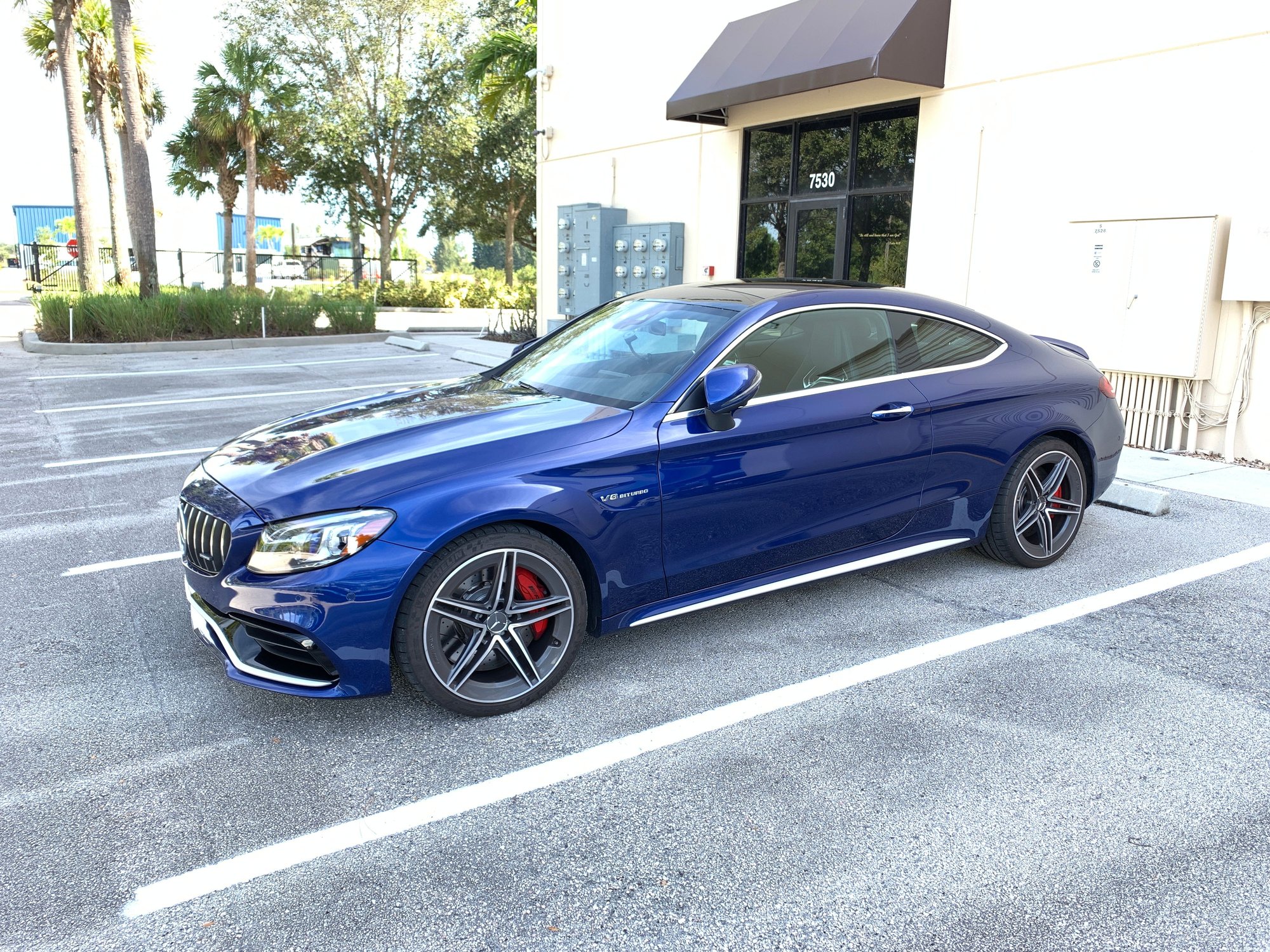 2019 Mercedes-Benz C63 AMG S - 2019 AMG C63S 2-Door Coupe ~~Save Over $15K~~No Accidents 4,092 Miles ~~~MSRP $88,585 - Used - VIN WDDWJ8HB0KF837316 - 4,092 Miles - 8 cyl - 2WD - Automatic - Coupe - Blue - Stuart, FL 34997, United States