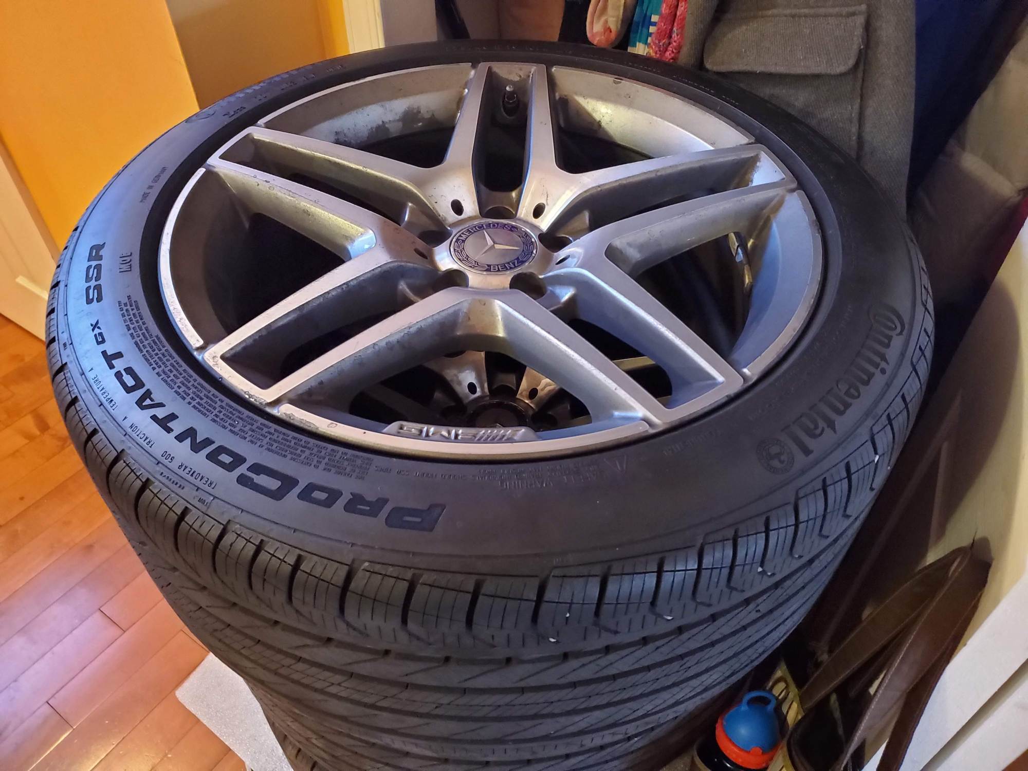 Wheels and Tires/Axles - [DC/MD/VA Only - NO SHIPPING]  19" AMG Wheels w/Tires & Sensors - gunpowder gray - Used - Ask Me, MD ASKME, United States