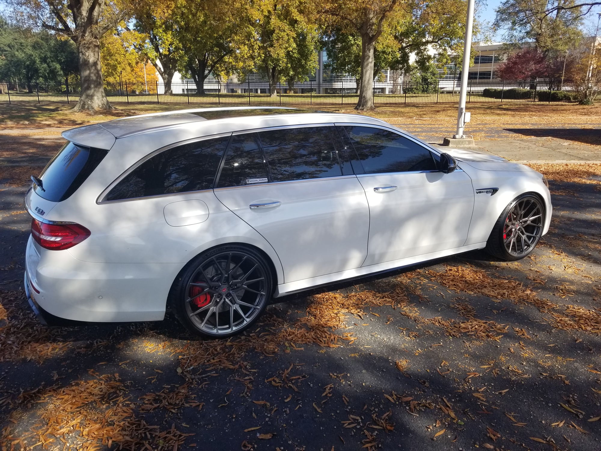 2018 Mercedes-Benz E63 AMG S - Renntech, 21" Vossen,  and more, 2018 E63S wagon, right colors and condition - Used - VIN WDDZH8KB4JA328391 - 12,900 Miles - 8 cyl - AWD - Automatic - Wagon - White - Macon, GA 31204, United States
