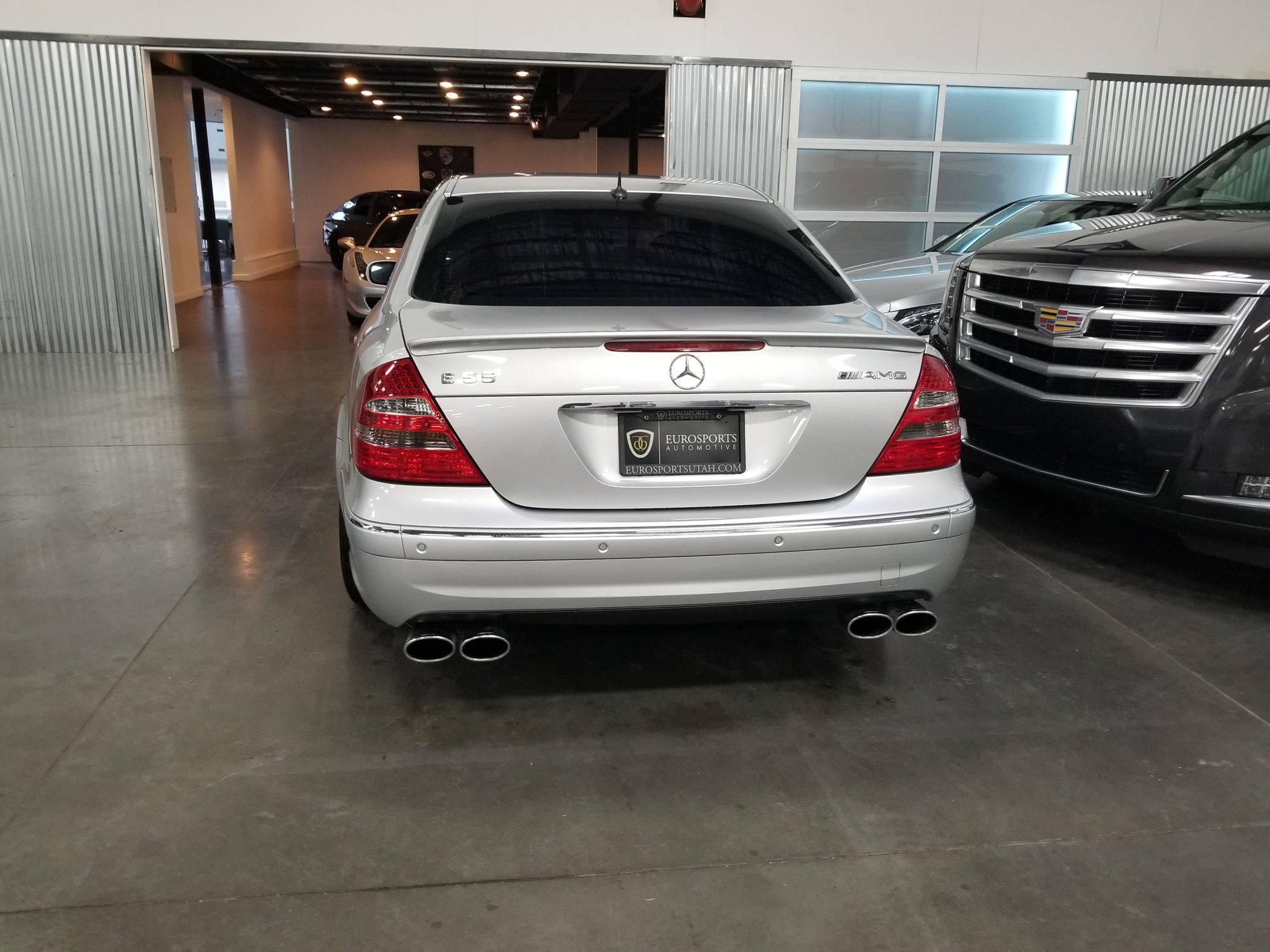 2004 Mercedes-Benz E55 AMG - 04 E55 AMG with 80k miles - Used - VIN WDBUF76J44A401428 - 80,700 Miles - 8 cyl - 2WD - Automatic - Sedan - Silver - West Jordan, UT 84081, United States