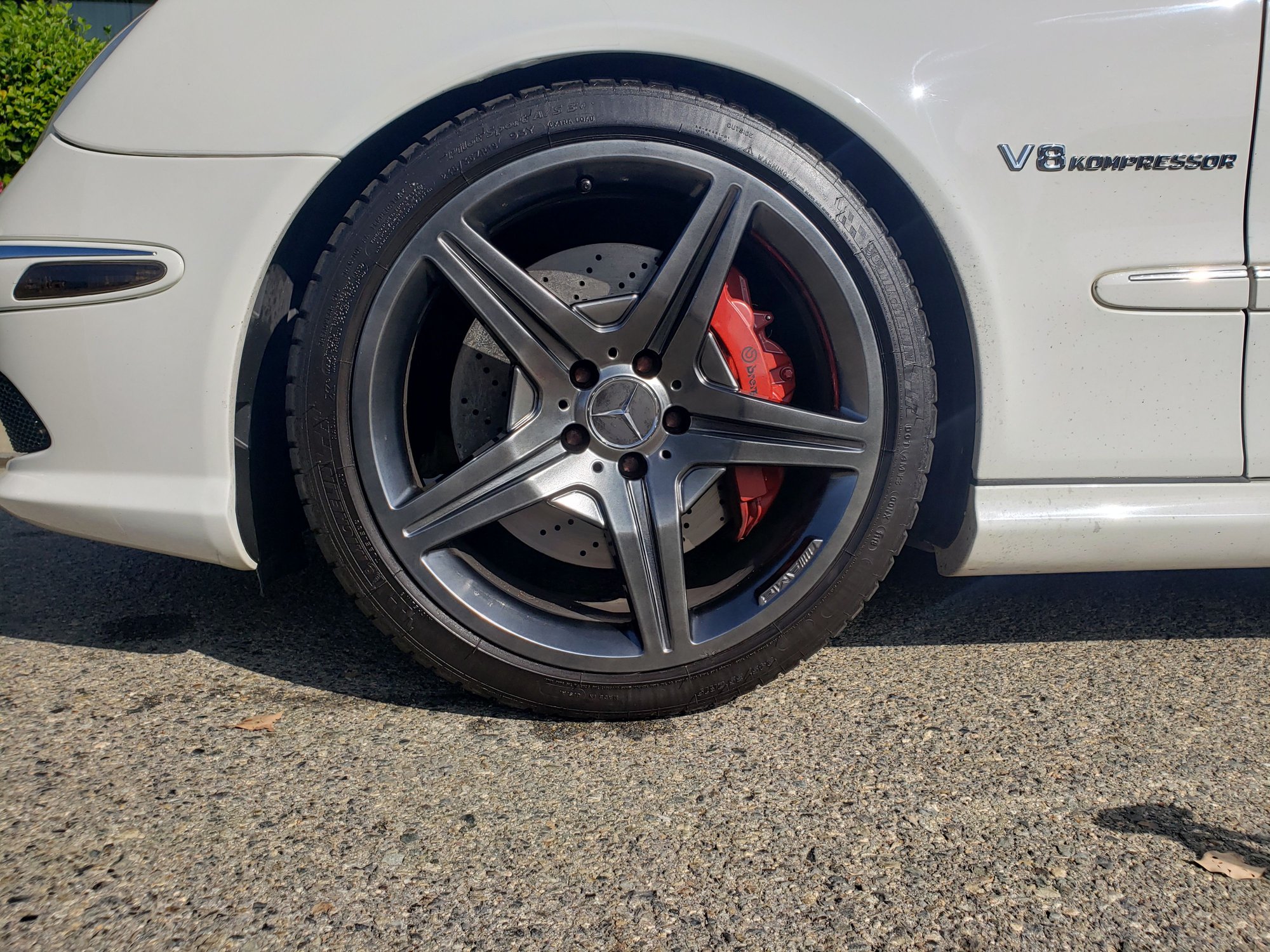 Wheels and Tires/Axles - Genuine AMG Mercedes alloy wheels rims 19 graphite gray e sl s  c cls - Used - 1985 to 2020 Mercedes-Benz All Models - Orange, CA 92869, United States
