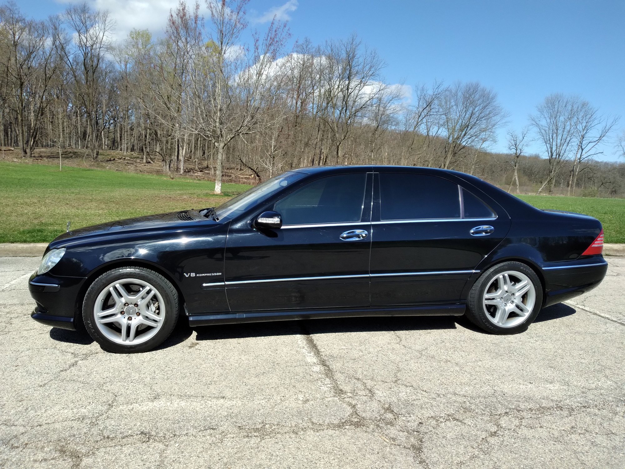 2005 Mercedes-Benz S55 AMG - 2005 S55 AMG Blk/Blk - Used - VIN WDBNG74J75A442075 - 90,000 Miles - 8 cyl - 2WD - Automatic - Sedan - Black - Palatine, IL 60067, United States