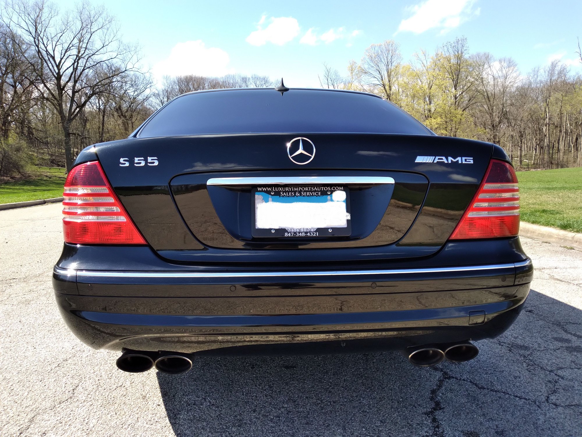 2005 Mercedes-Benz S55 AMG - 2005 S55 AMG Blk/Blk - Used - VIN WDBNG74J75A442075 - 90,000 Miles - 8 cyl - 2WD - Automatic - Sedan - Black - Palatine, IL 60067, United States