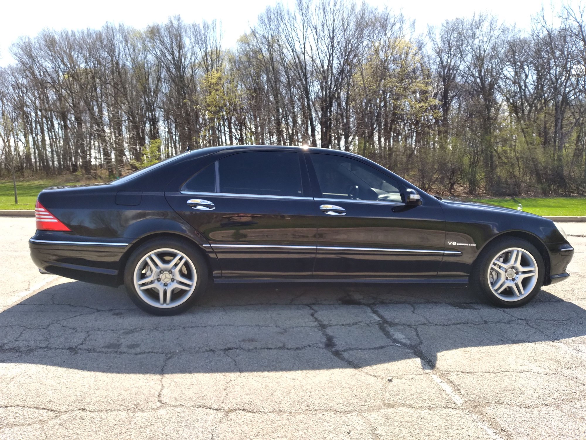 2005 Mercedes-Benz S55 AMG - 2005 S55 AMG Blk/Blk - Used - VIN WDBNG74J75A442075 - 90,000 Miles - 8 cyl - 2WD - Automatic - Sedan - Black - Palatine, IL 60067, United States